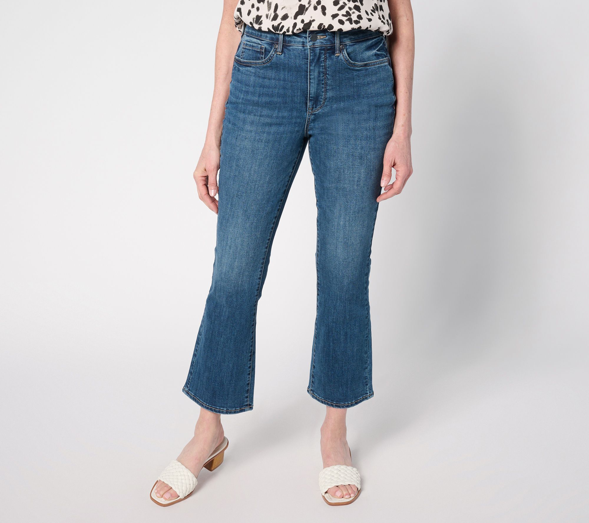 NYDJ High Rise Tall Billie Ankle Jeans w/ Cool Embrace