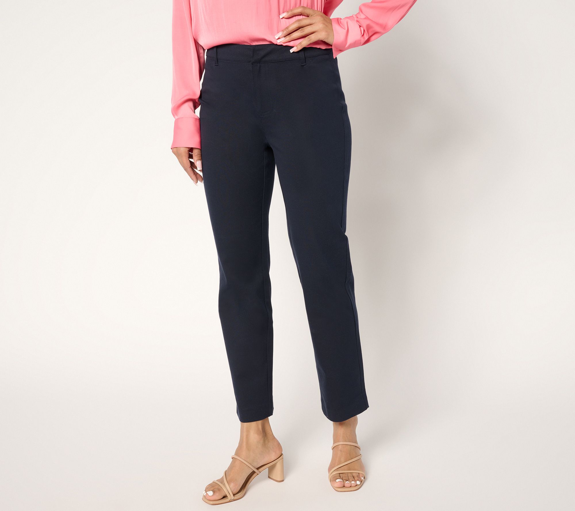 NIC+ZOE Cotton Bi-Stretch Copley Straight Leg Pant