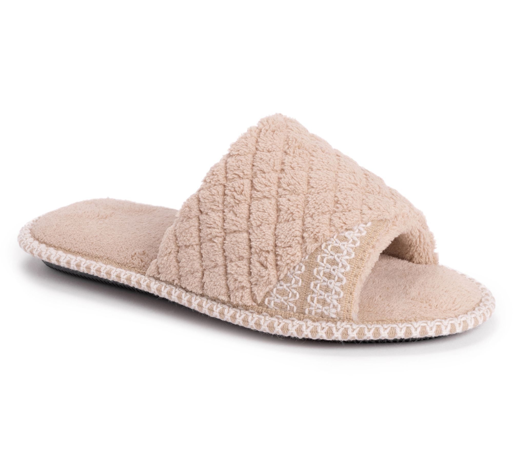 MUK LUKS Women's Sally Open Toe Scuff Slipper