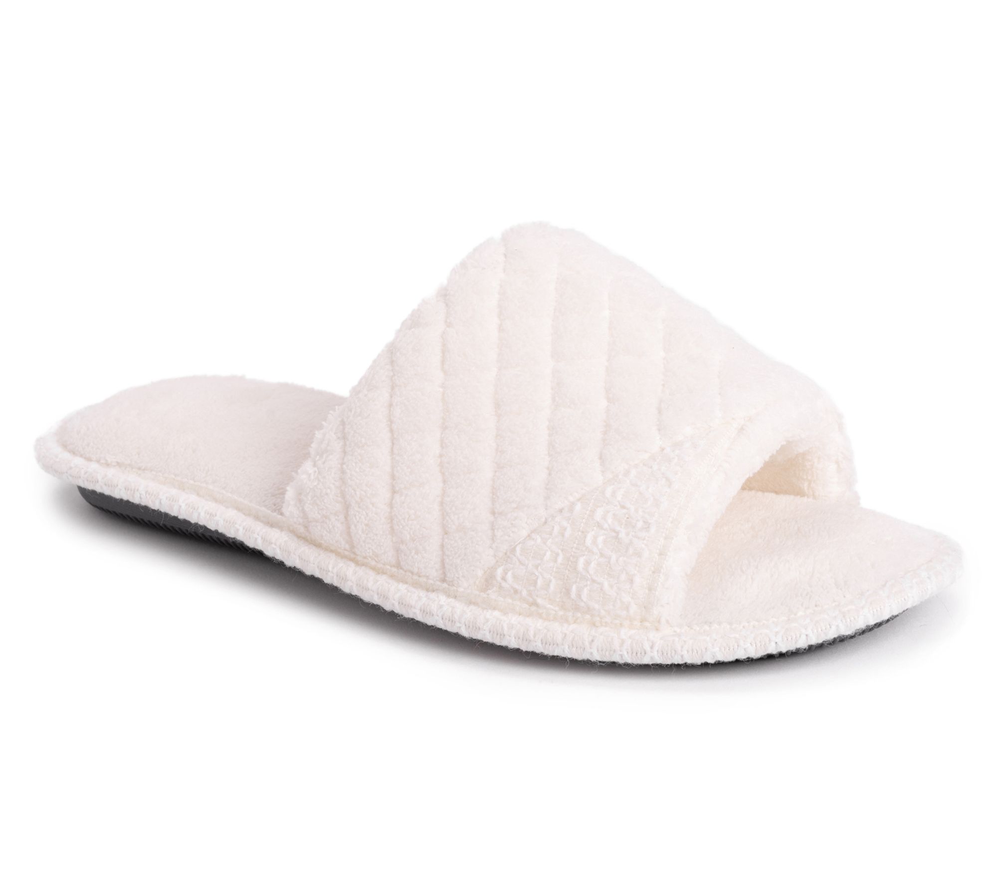 MUK LUKS Women's Sally Open Toe Scuff Slipper