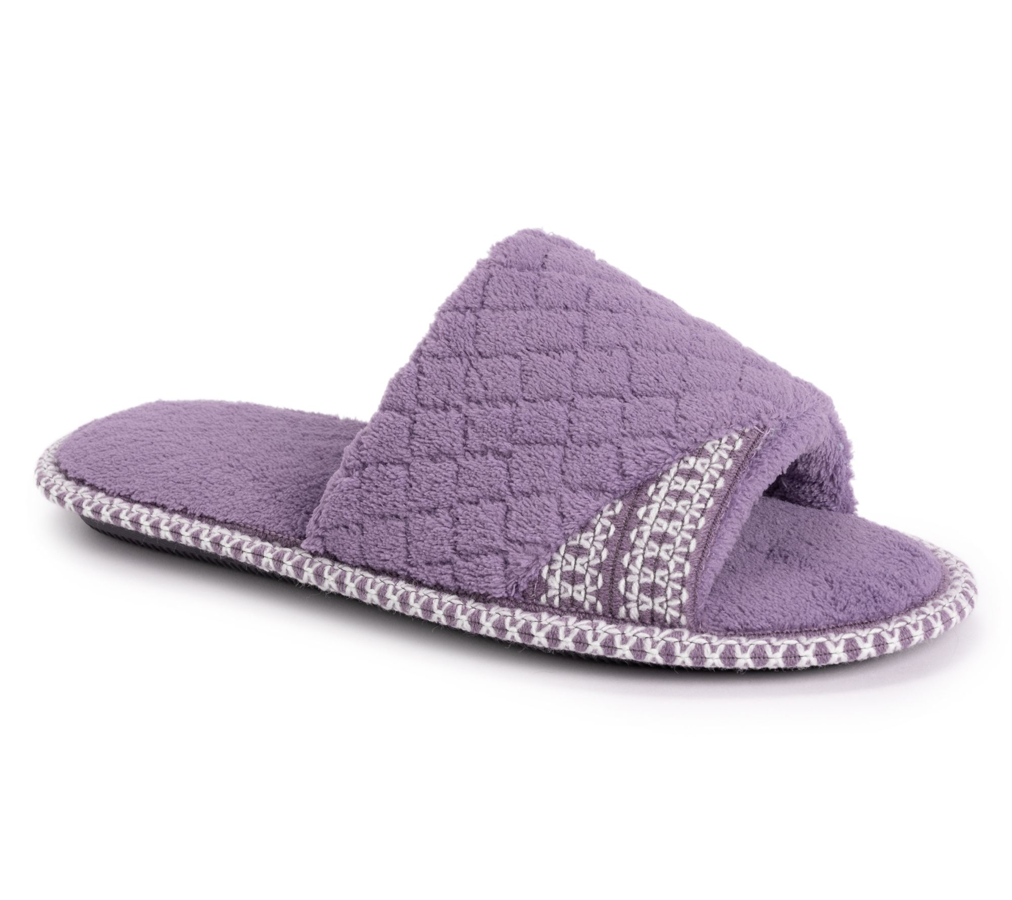 MUK LUKS Women's Sally Open Toe Scuff Slipper