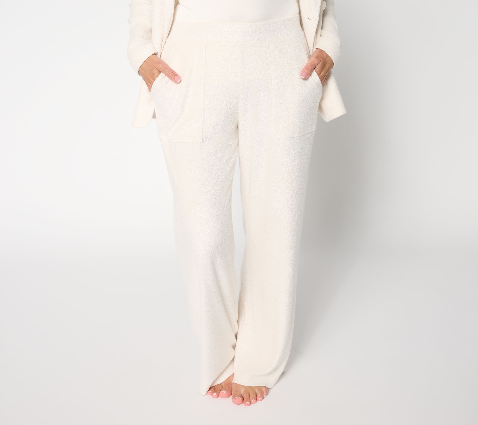 Modern Soul Comfort Soul Knit Fleece Lounge Pant with Pockets