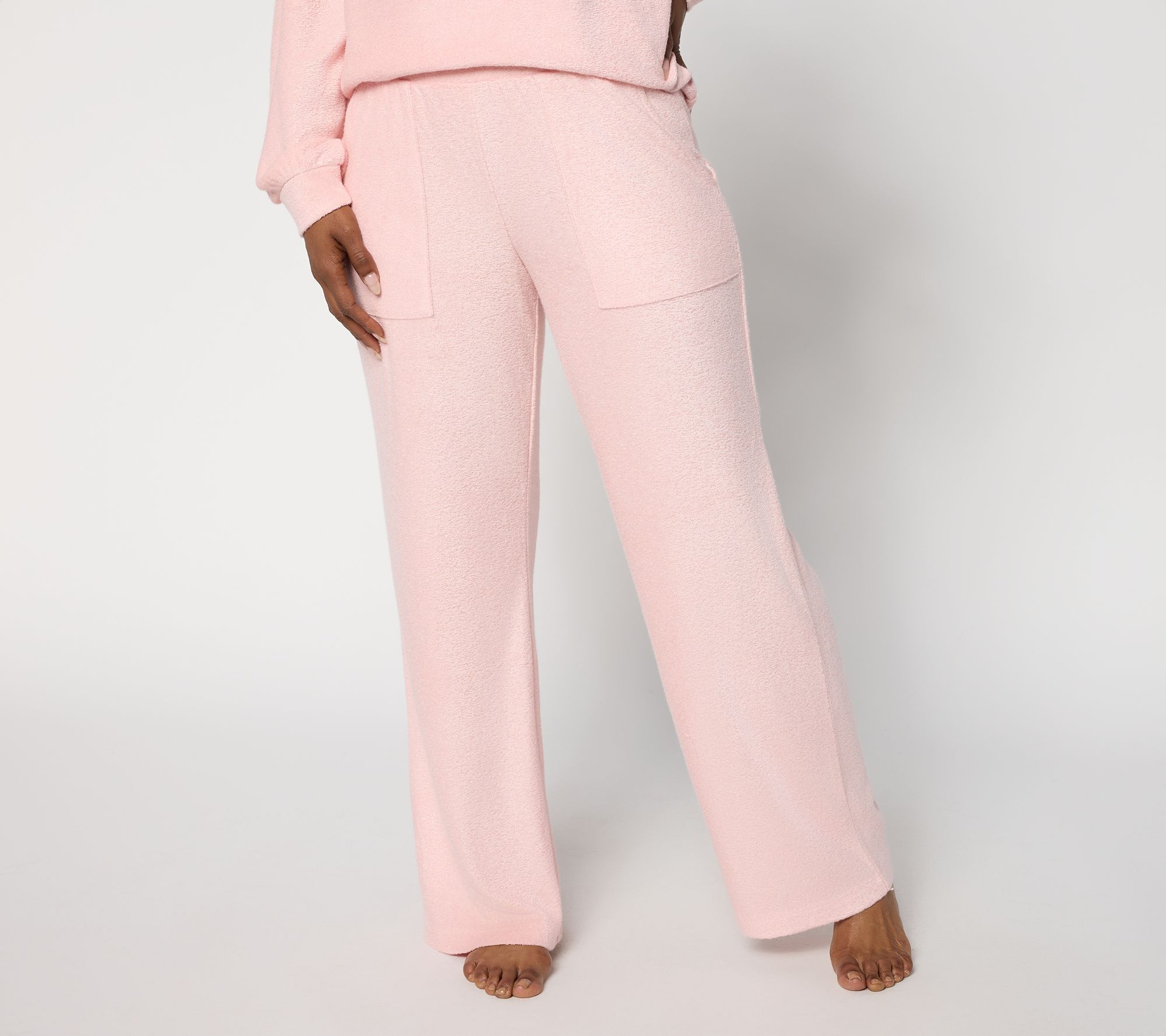 Modern Soul Comfort Soul Knit Fleece Lounge Pant with Pockets