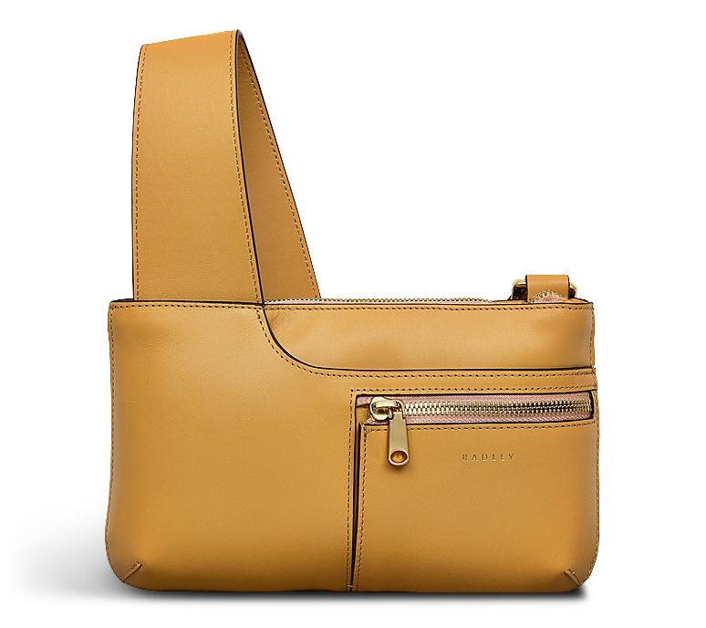 RADLEY Pockets Mini Ziptop Leather Crossbody