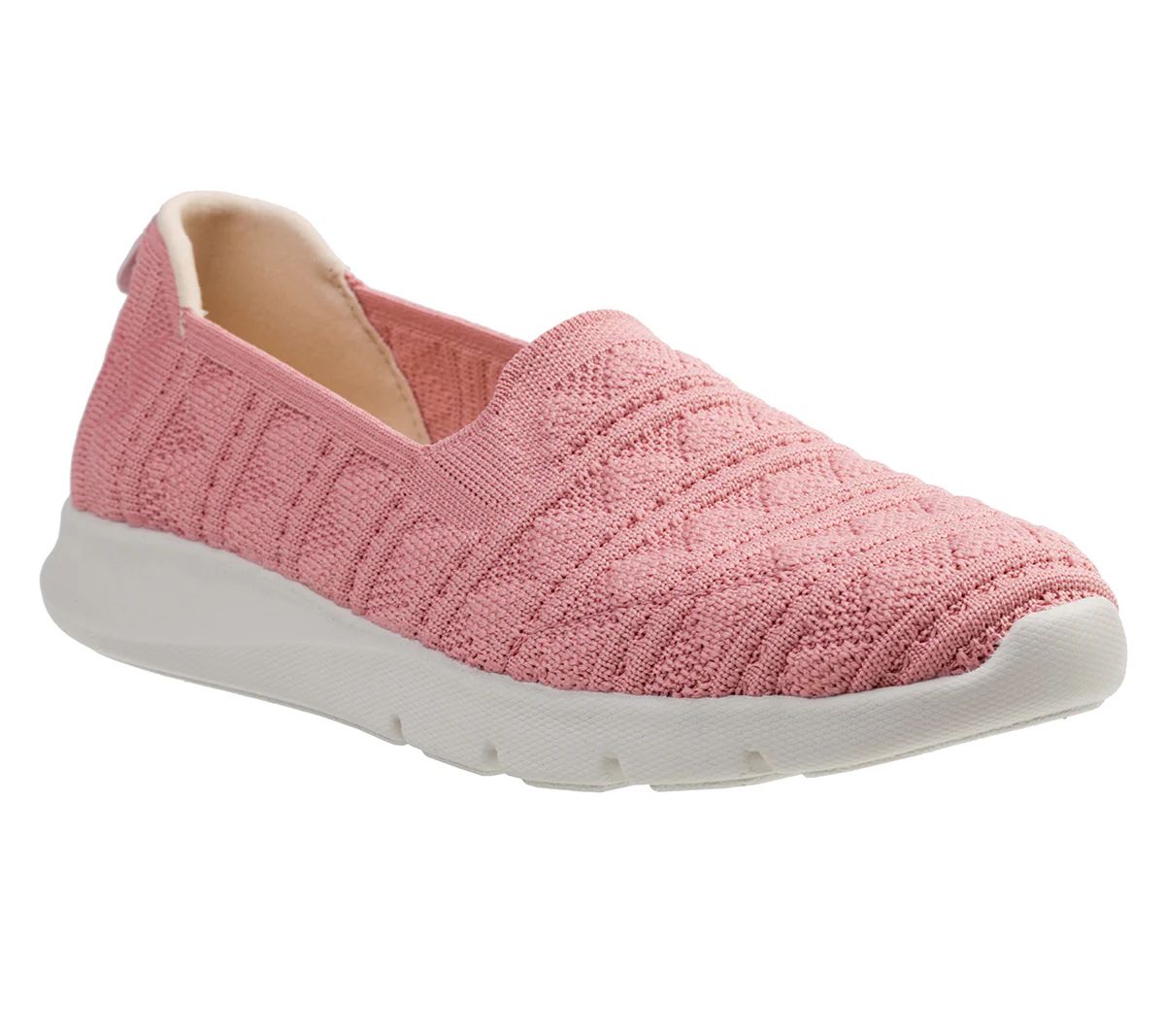 Spenco Orthotic Knit Slip-Ons - Comfort Stretch Crochet