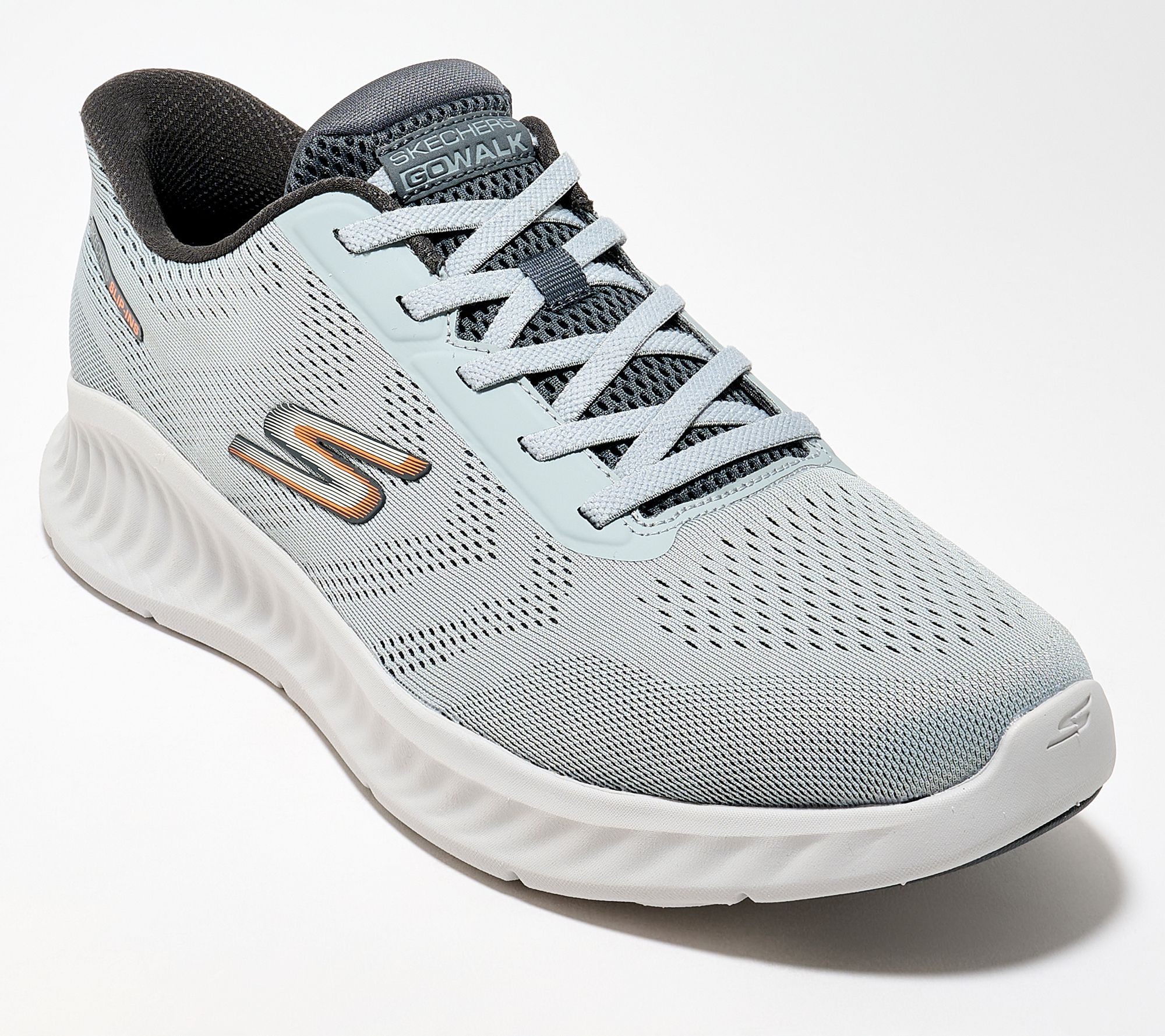  Skechers Men's Slip-ins GO WALK Now Vegan Washable Sneakers-Payton