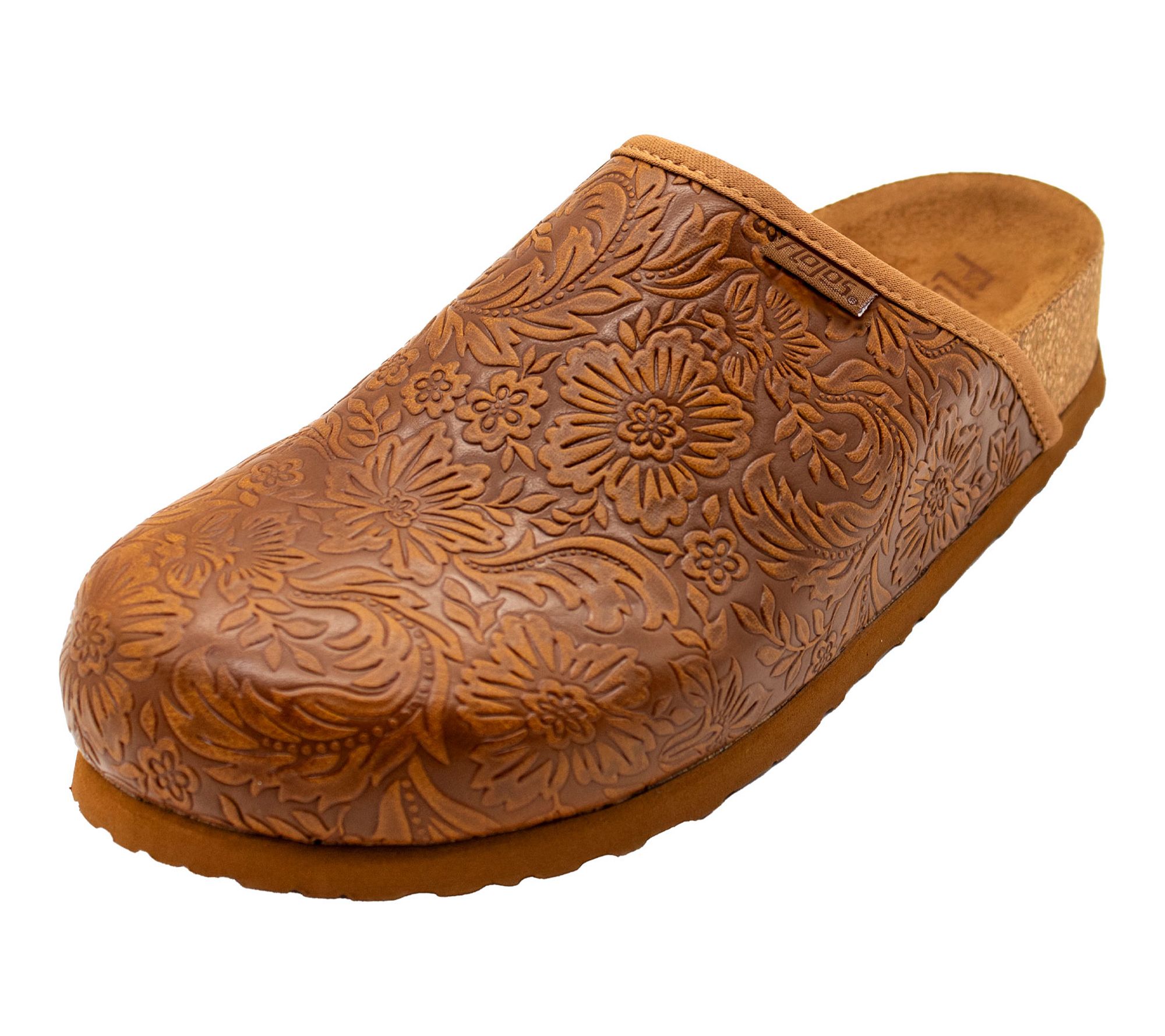 Flojos Embossed Upper Clog - Sofia