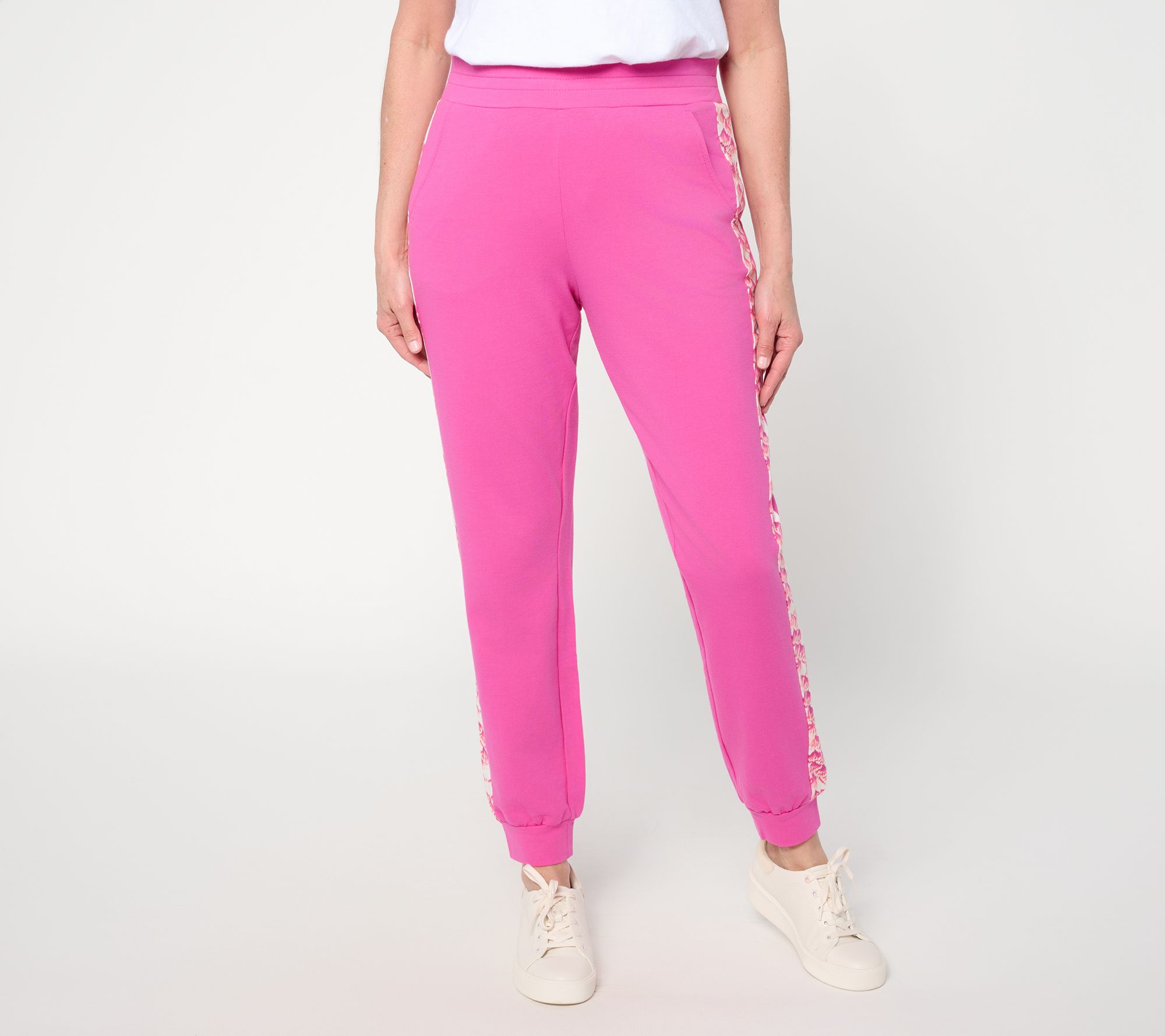 Belle Body by Kim Gravel Petite French Terry Jogger