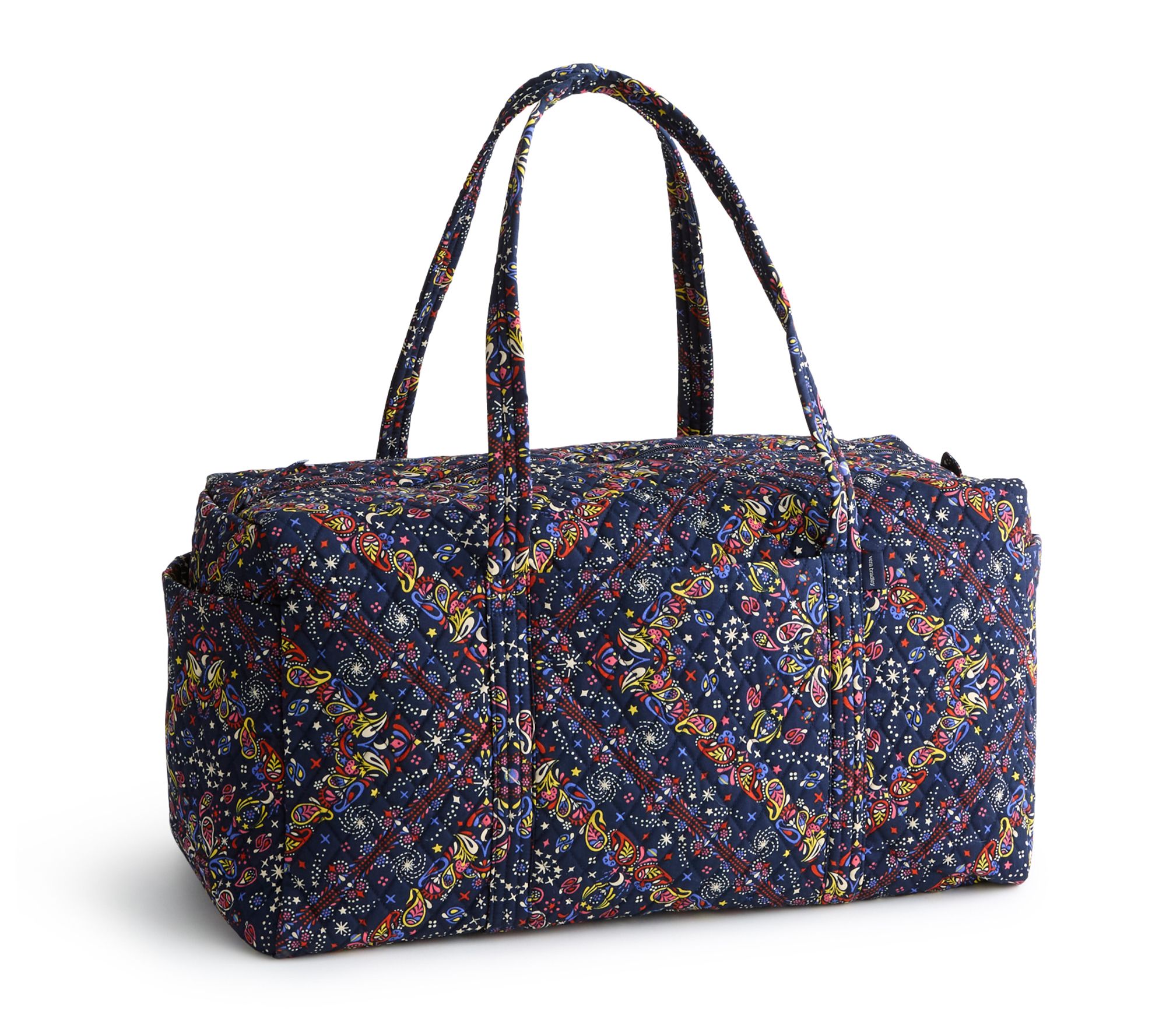 "As Is" Vera Bradley Large Original Cotton Duffel Bag