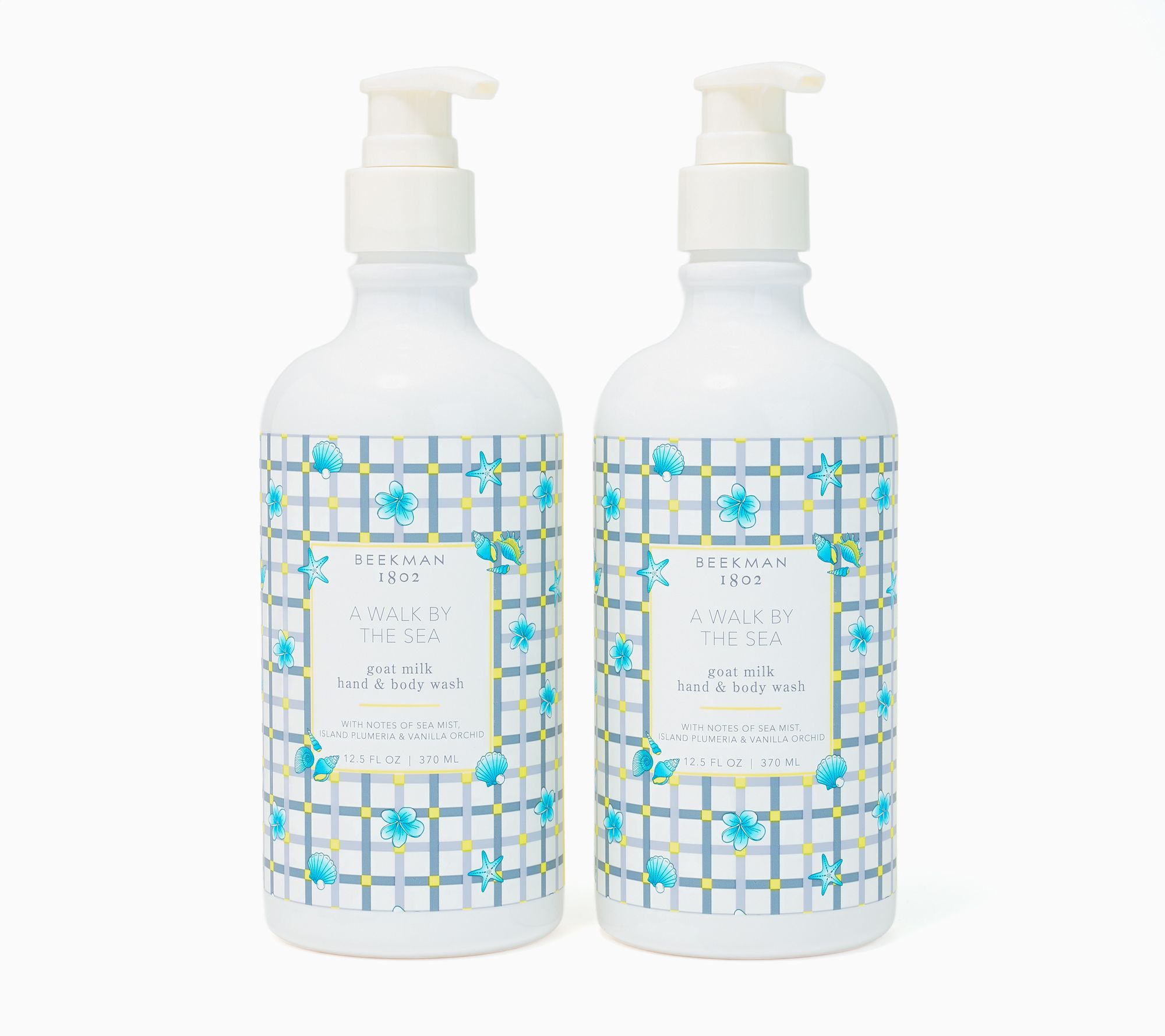 Beekman 1802 Last Call Coastal 12.5oz Hand & Body Wash Duo