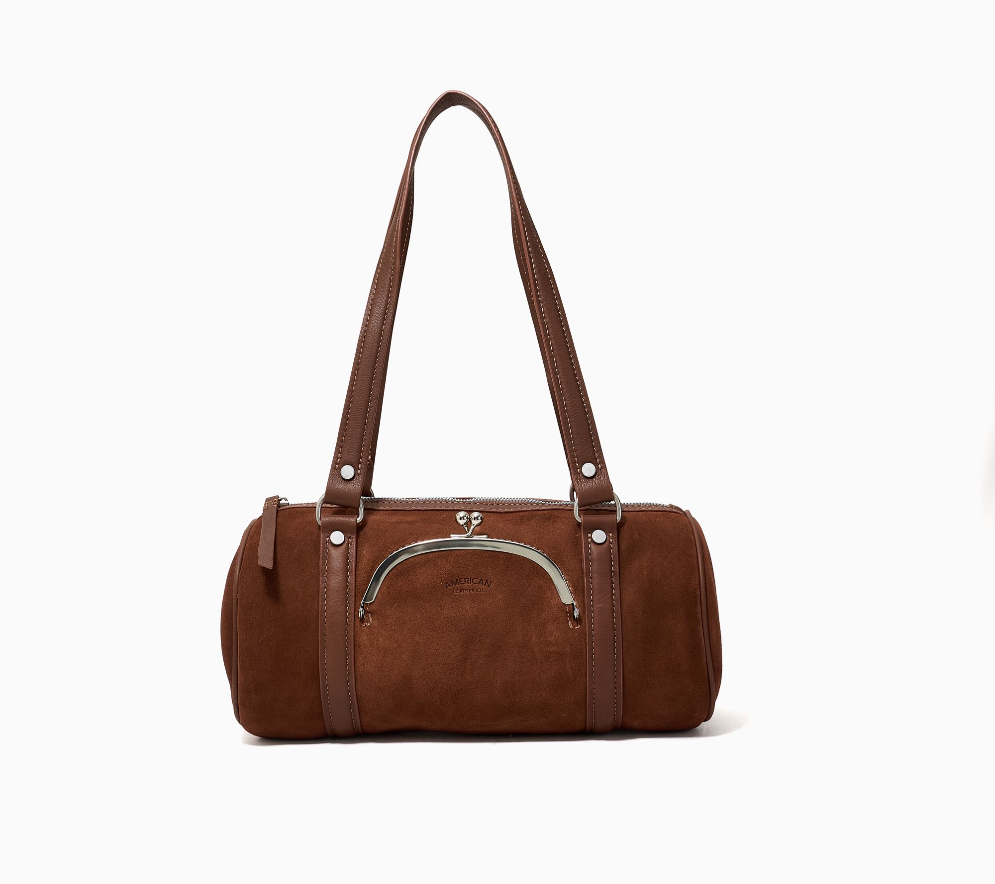 American Leather Co. Spencer Vintage Barrel Satchel