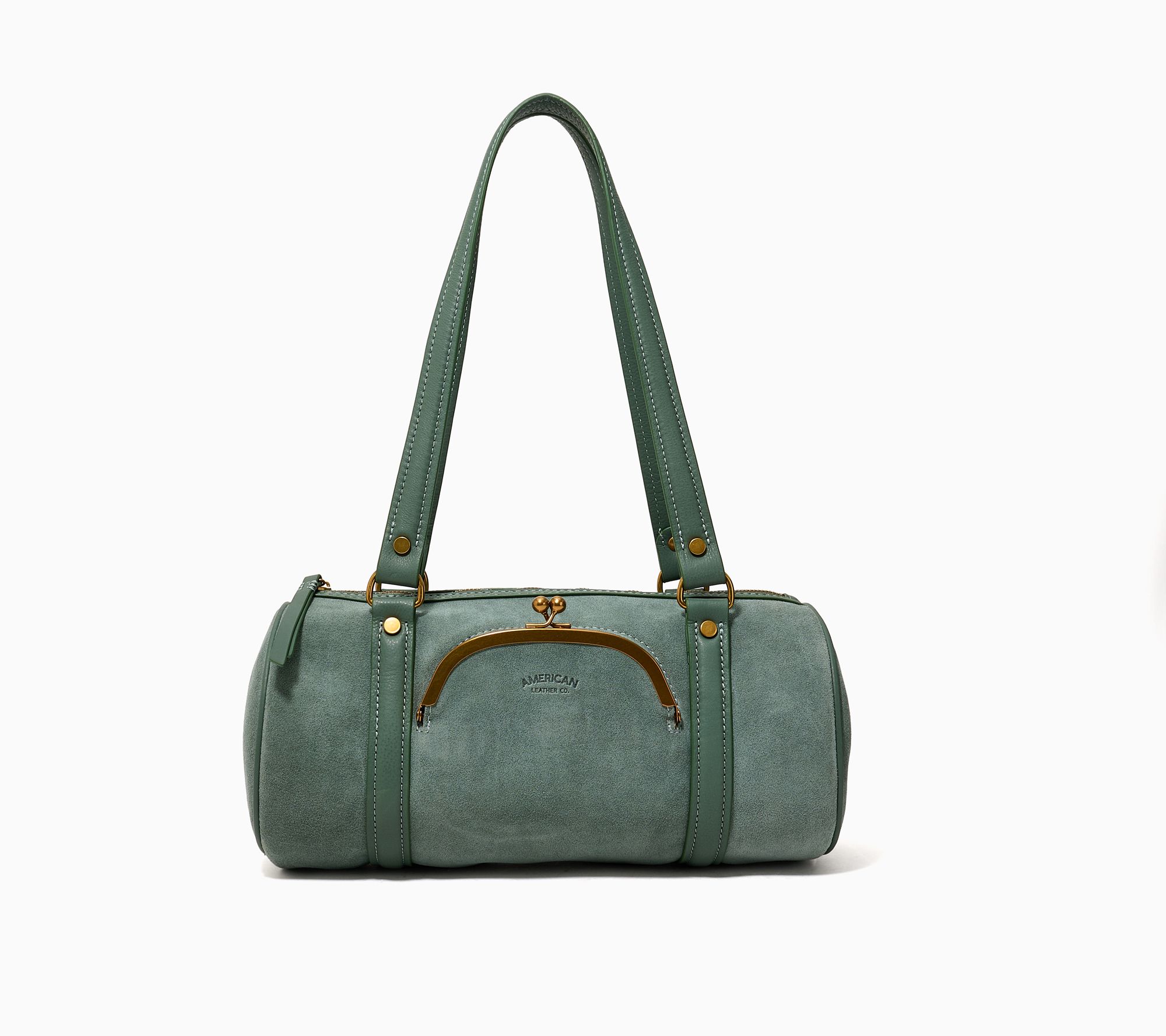 American Leather Co. Spencer Vintage Barrel Satchel
