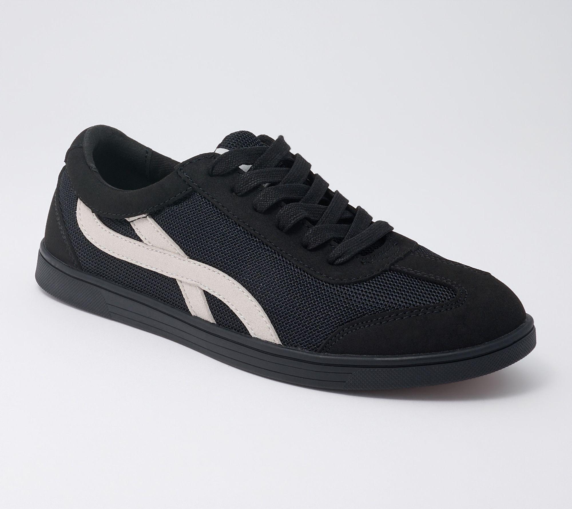 Revitalign Orthotic Suede Trim Low Sneakers - Margot