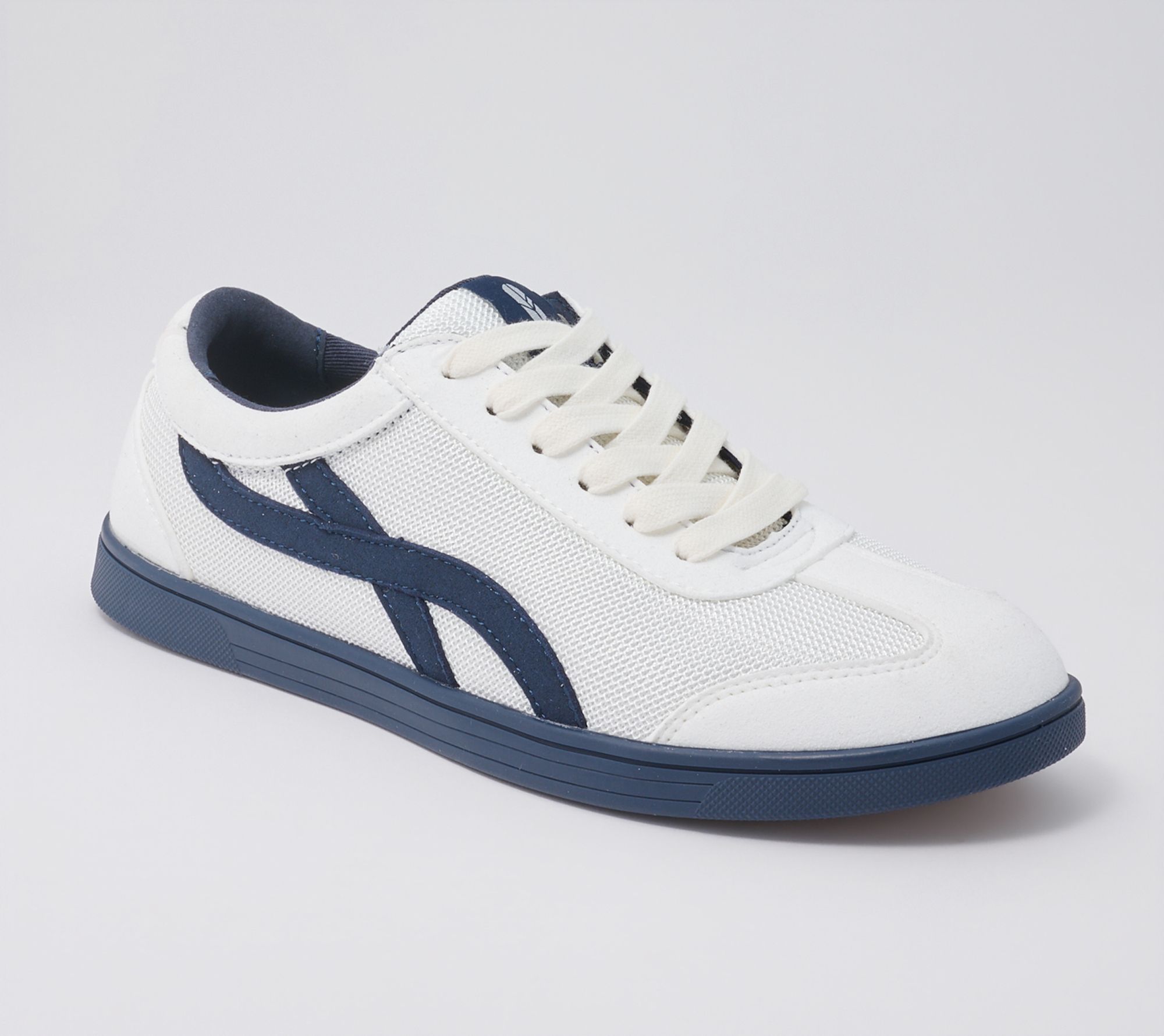 Revitalign Orthotic Suede Trim Low Sneakers - Margot