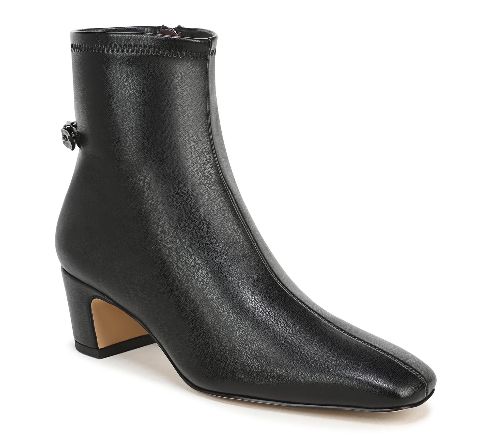 Franco Sarto Stretch Mid Shaft Boots - Stina