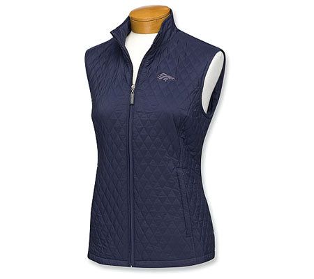 women's denver broncos vest