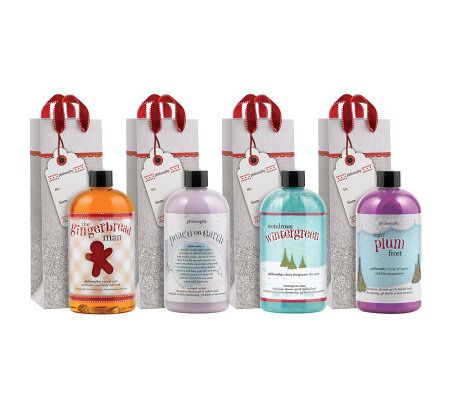 philosophy holiday shower gel gift set - Page 1 — QVC.com