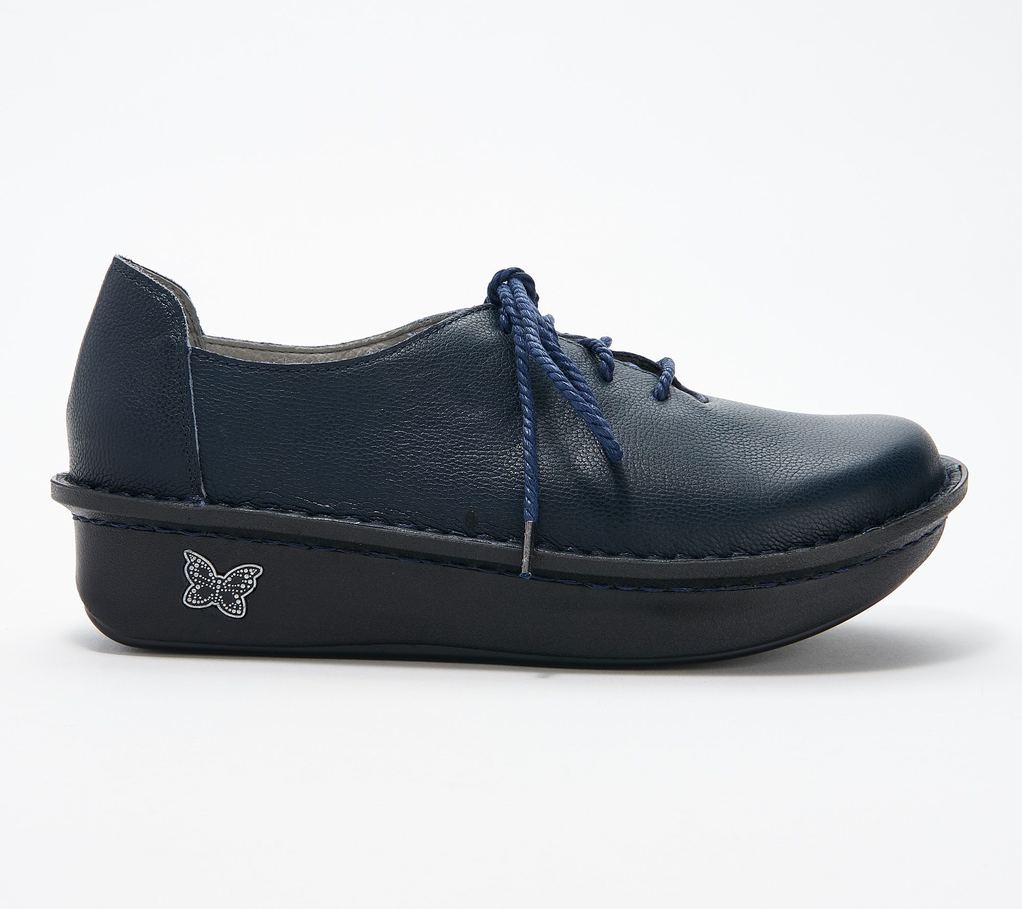 alegria leather lace up shoes essence