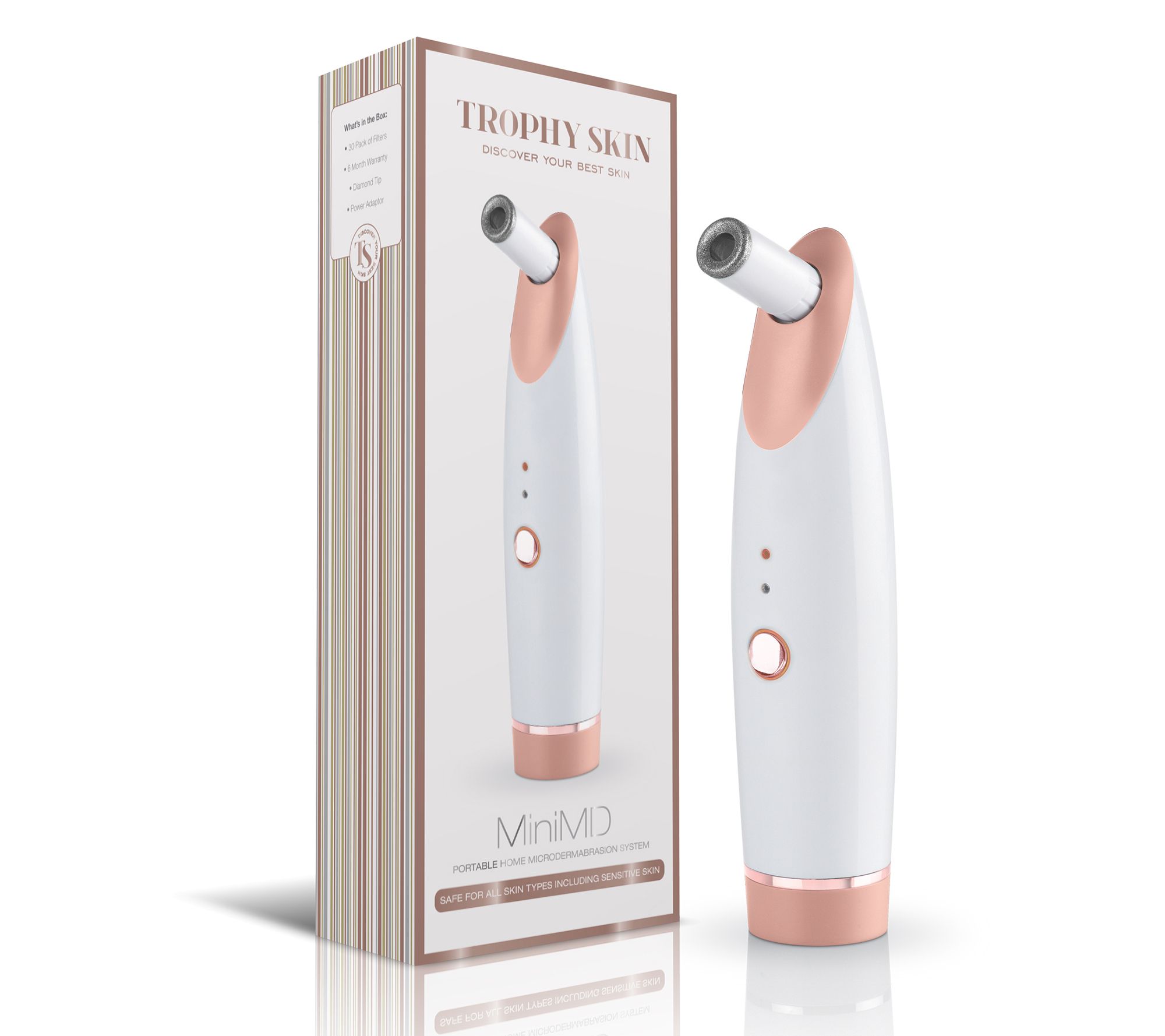 TROPHY SKIN MINIMD - MICRODERMABRASION SYSTEM REVIEW/FIRST