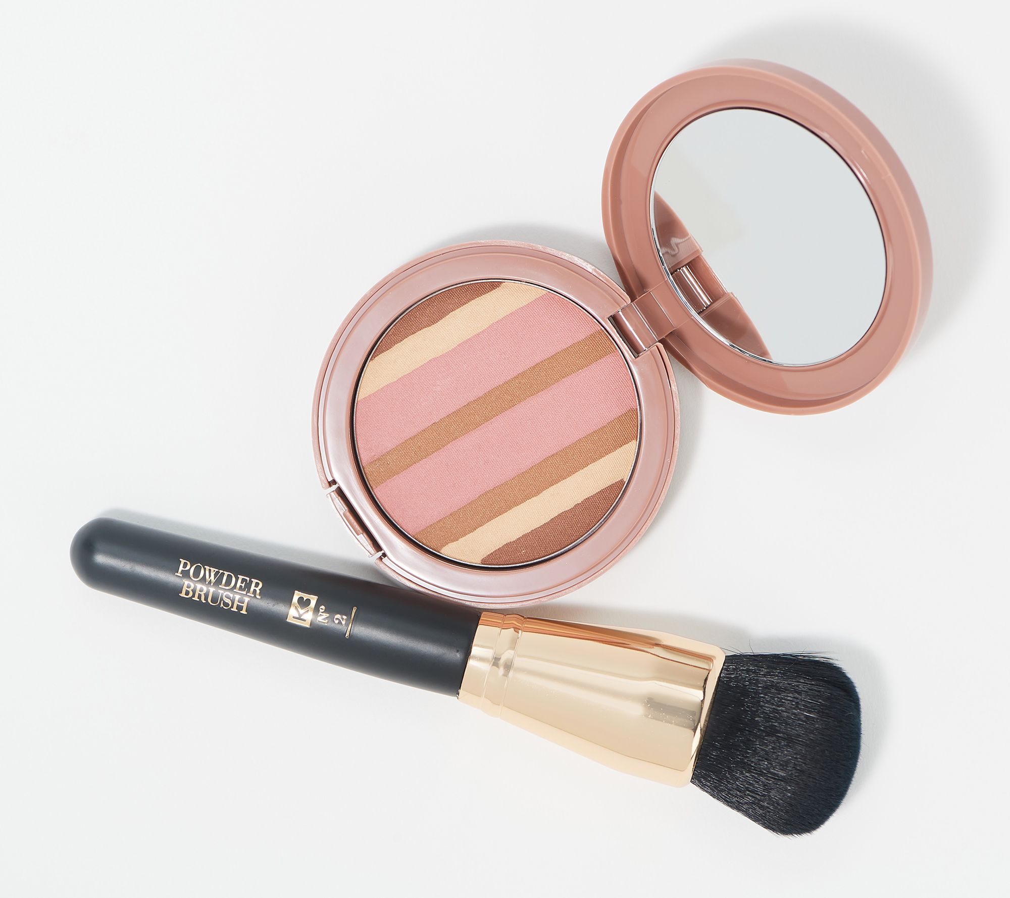 Belle Beauty by Kim Gravel Blushabelle Blush Bronzer w/ Brush - A379457