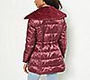 Dennis Basso Down Filled Anorak Puffer w/ Faux Mink Collar, 1 of 2