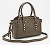 LODIS Leather Satchel with Braided Trim - Grace