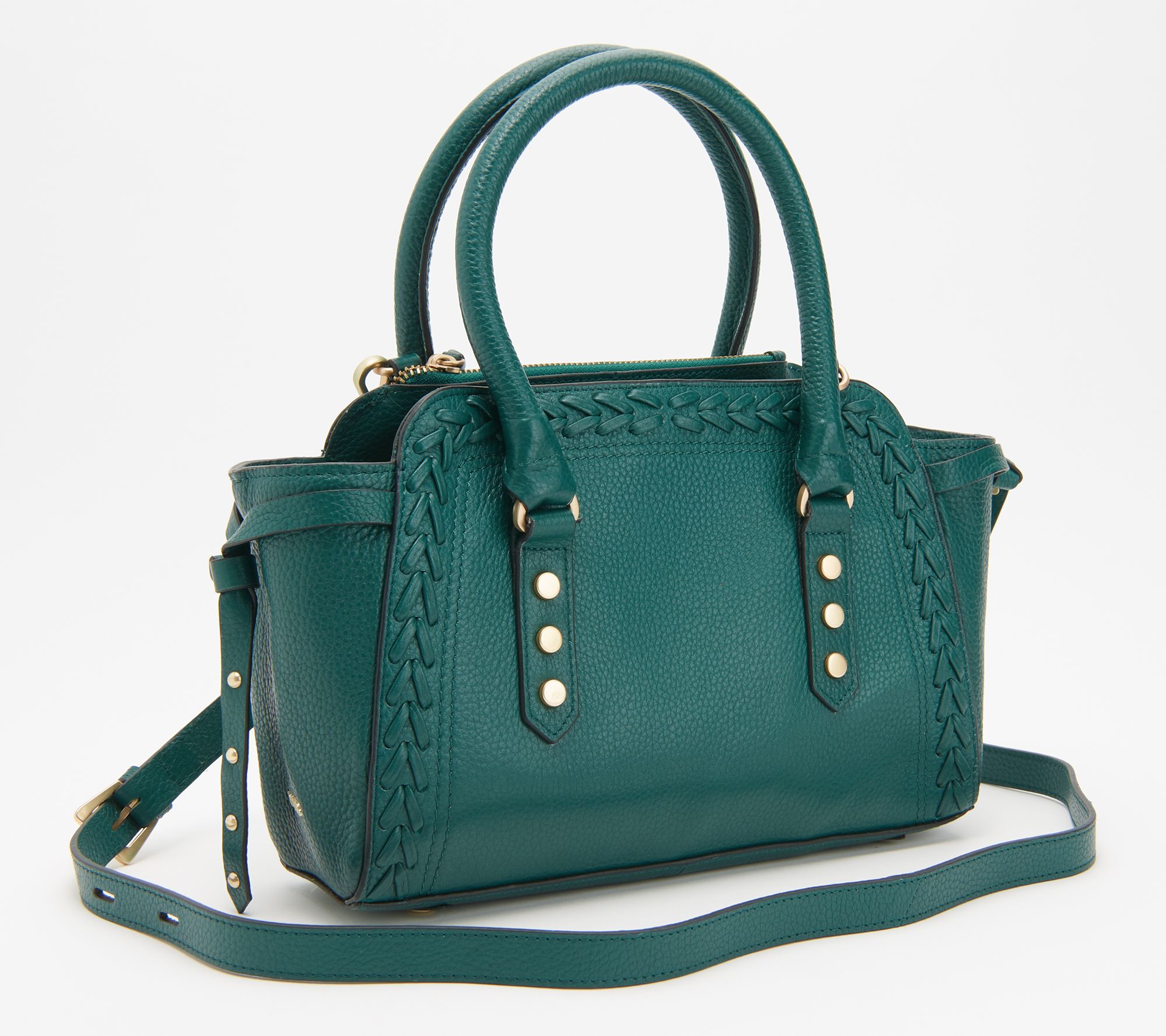 Qvc satchel online handbags