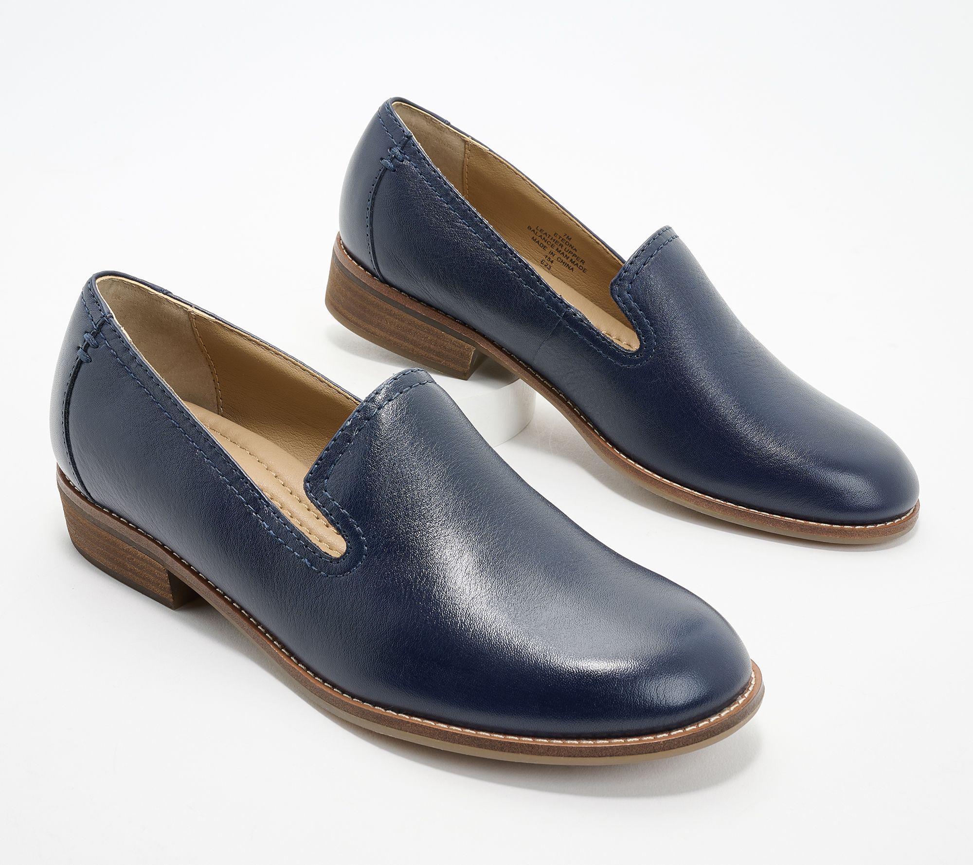 Earth Leather Slip-On Loafer - Edna