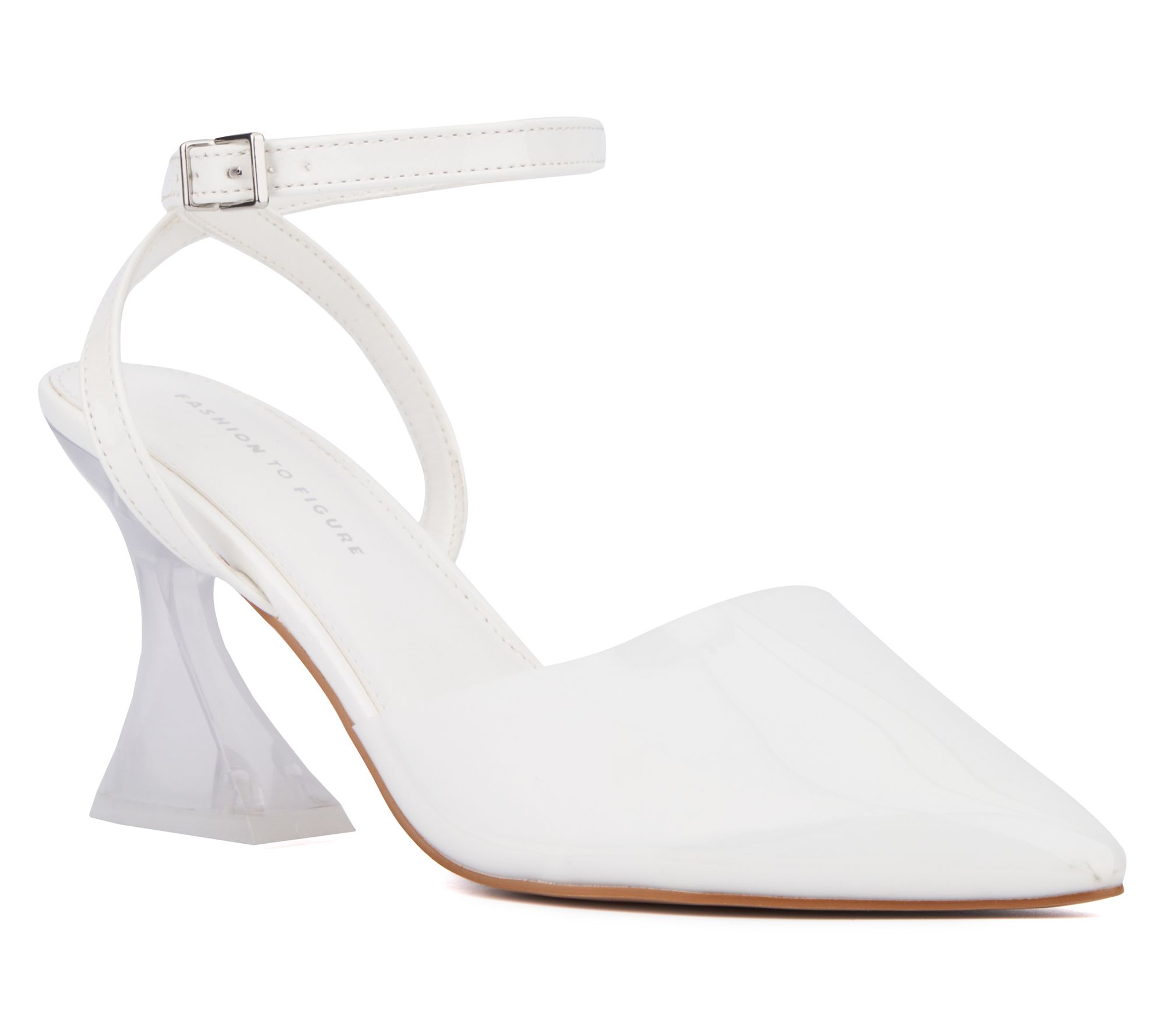 Fashion To Figure Wide Width Heeled Sandals - Jcki