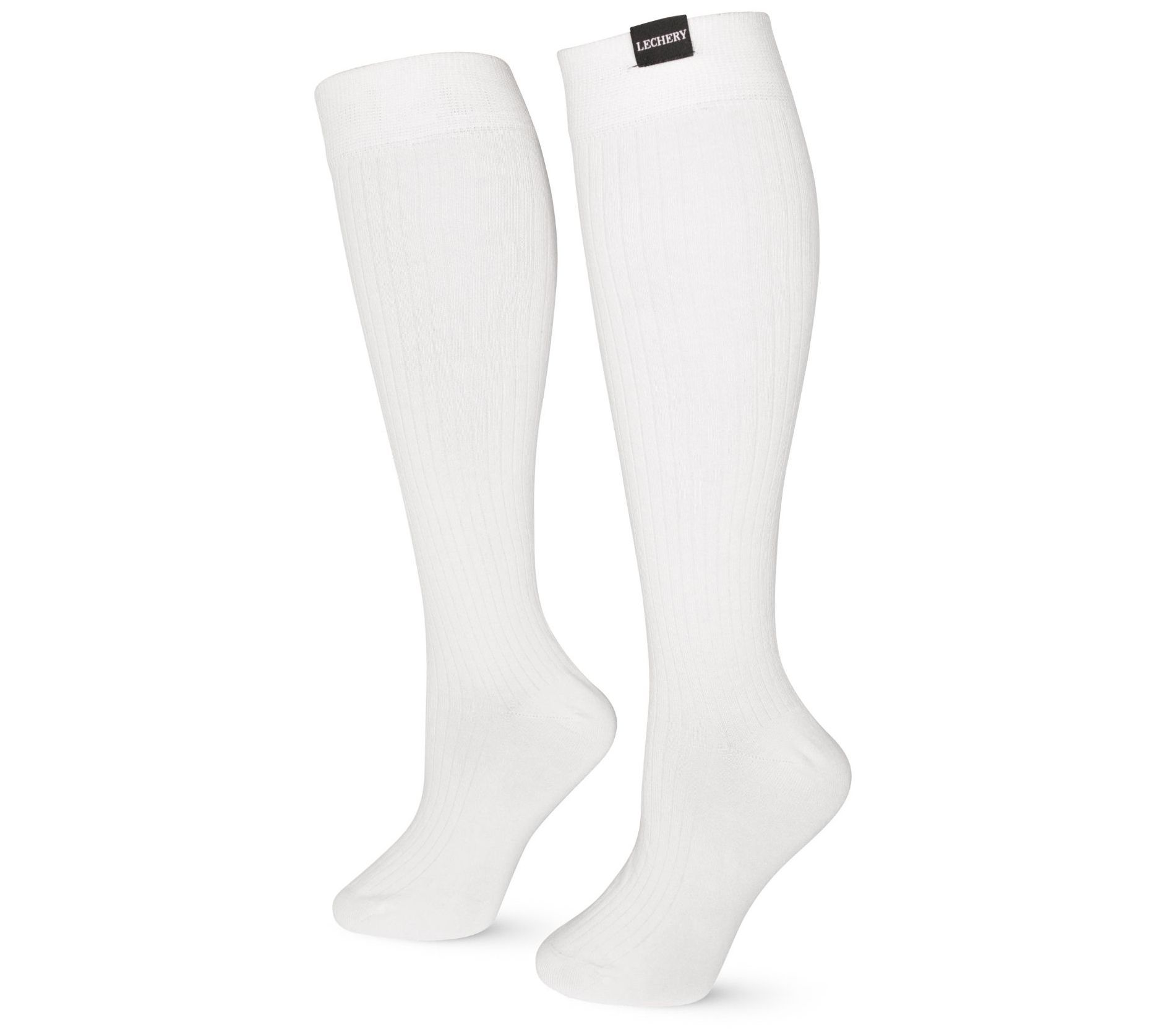 LECHERY Unisex Classic Cotton Blend Knee-High Socks - 1 Pair - QVC.com