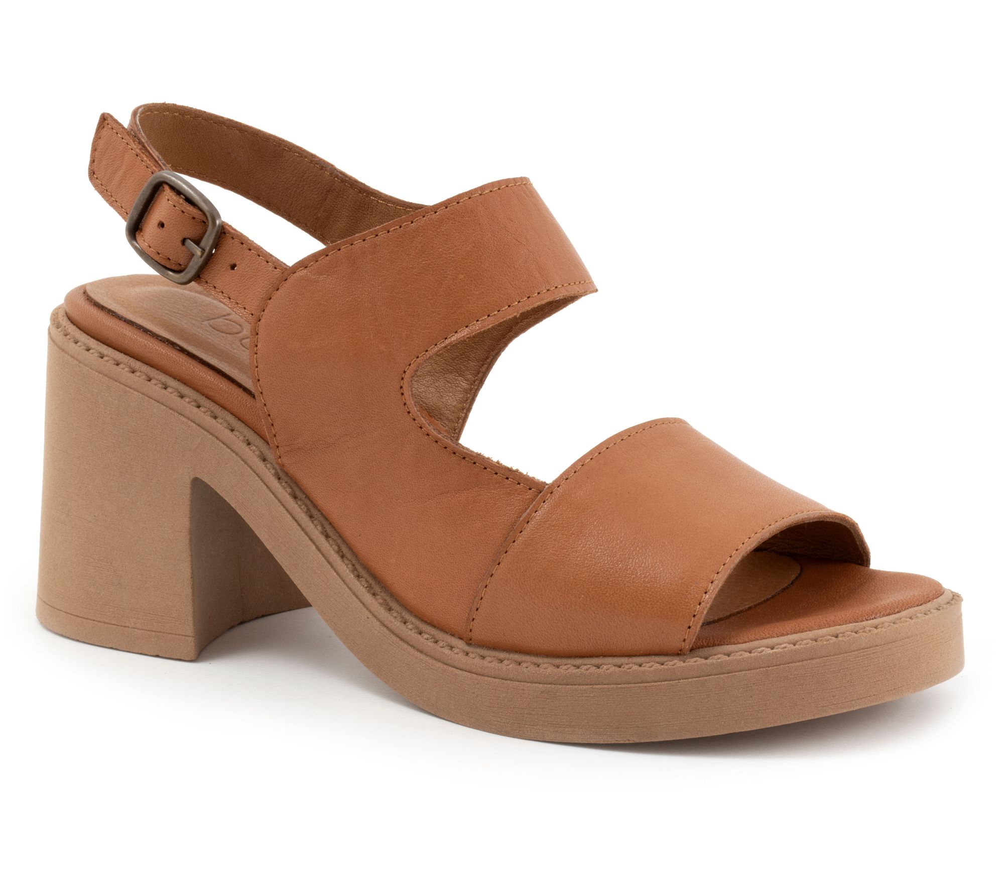 Bueno Women's Myla Peep Toe Heels