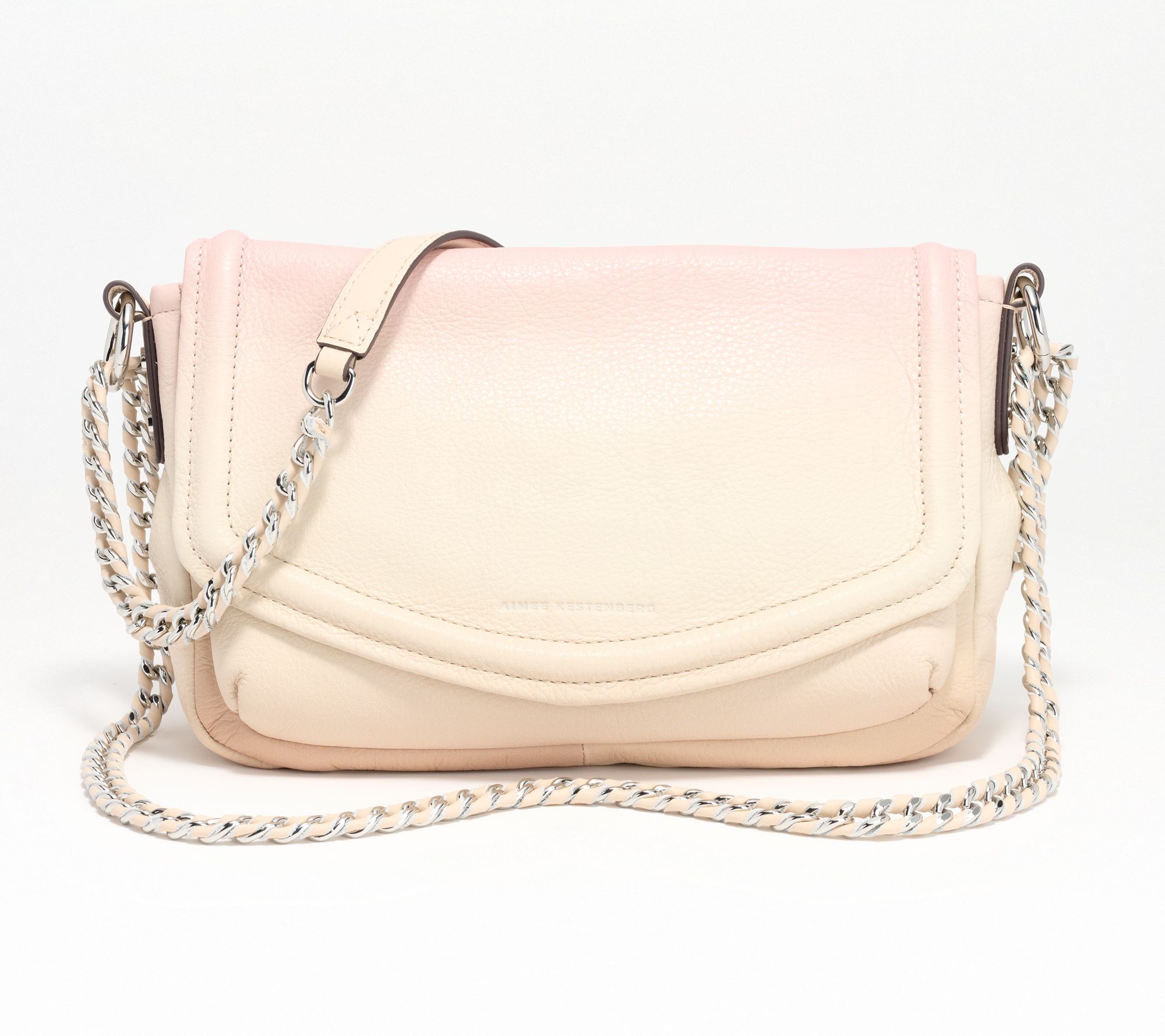 Aimee Kestenberg Leather Convertible Shoulder Bag - QVC.com