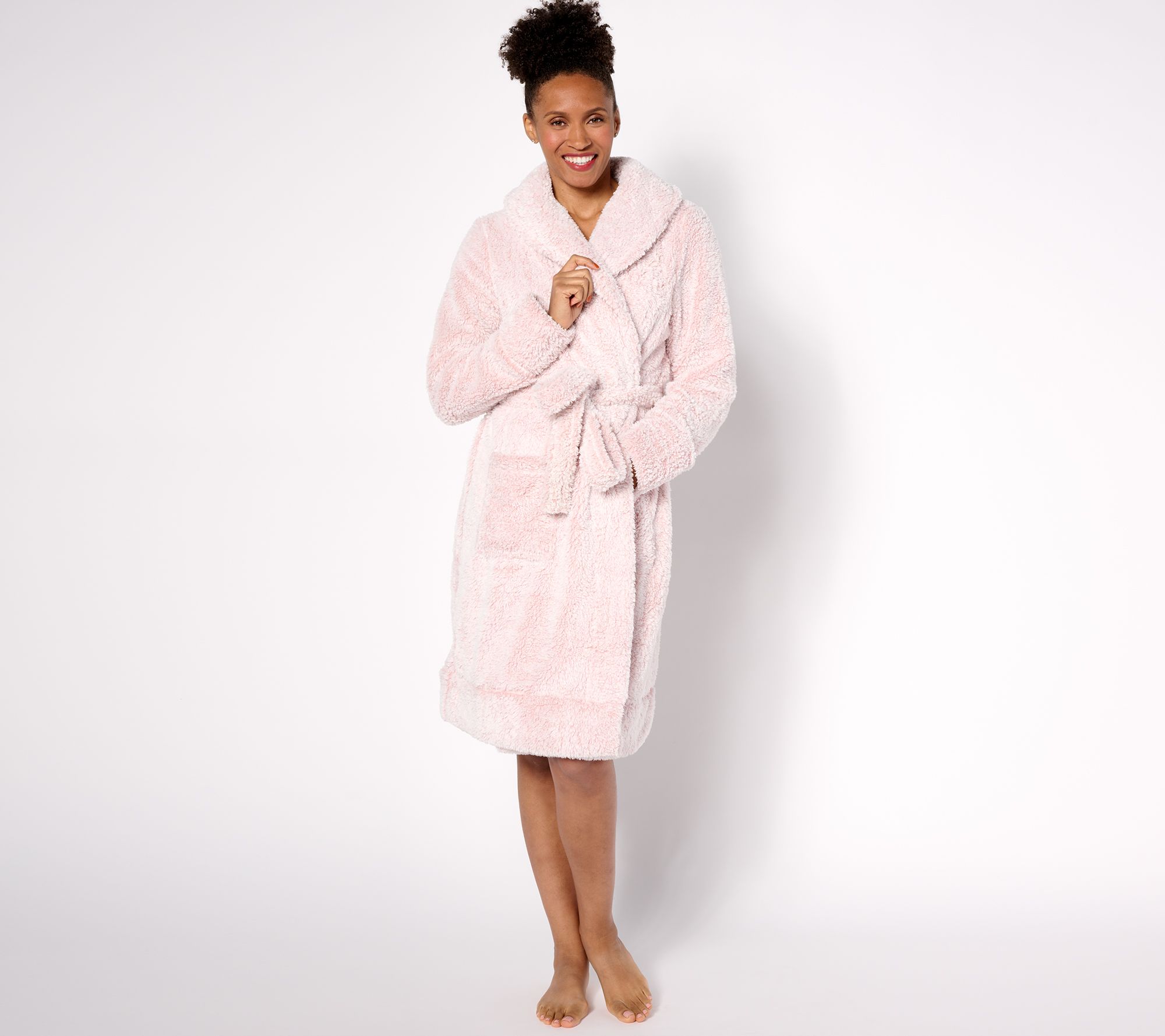 "As Is" Berkshire Homewear Wellsoft Shawl Collar Robe