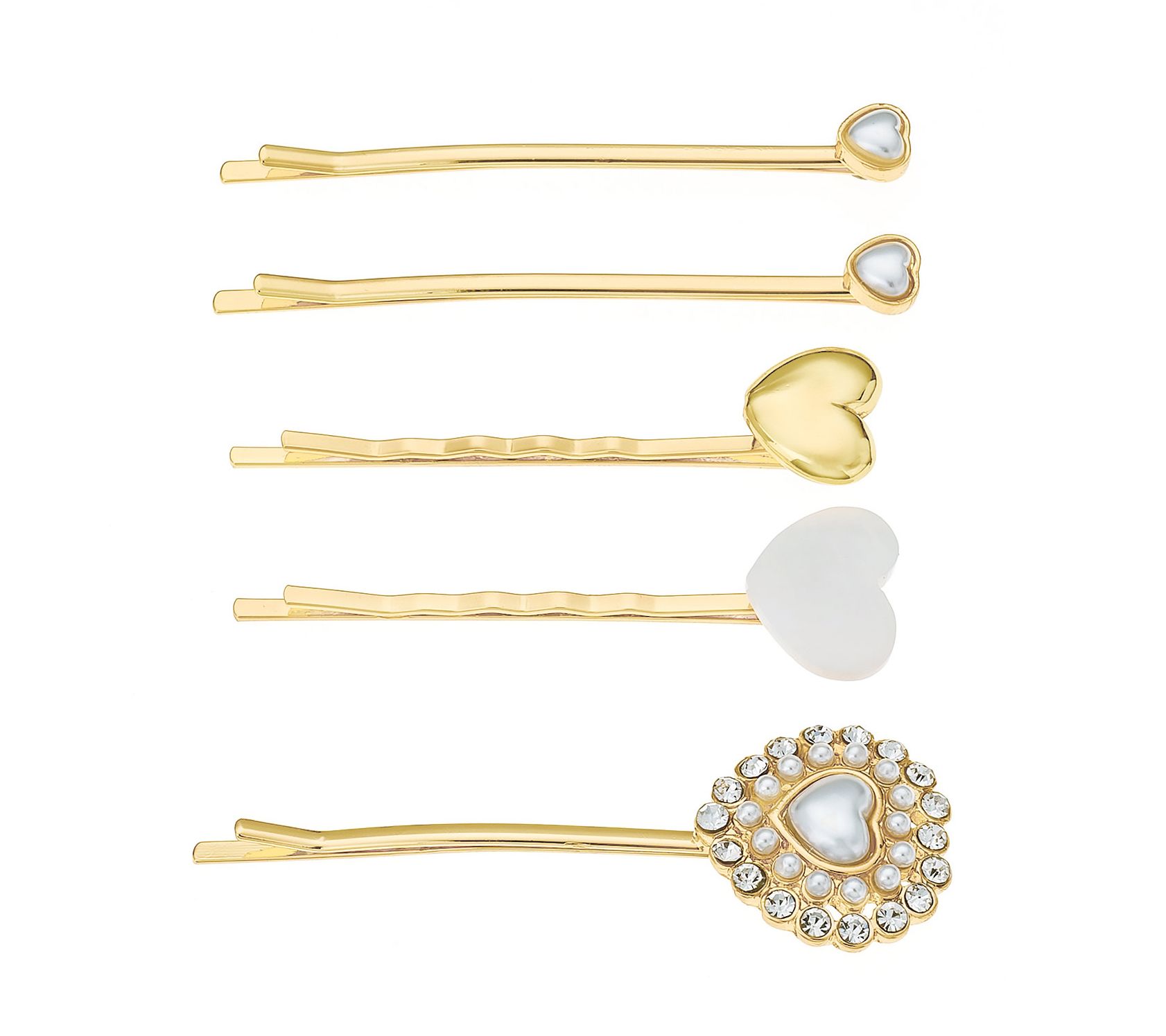 Ettika (Set of 5) Lonely Hearts Club Assorted Hair Pins