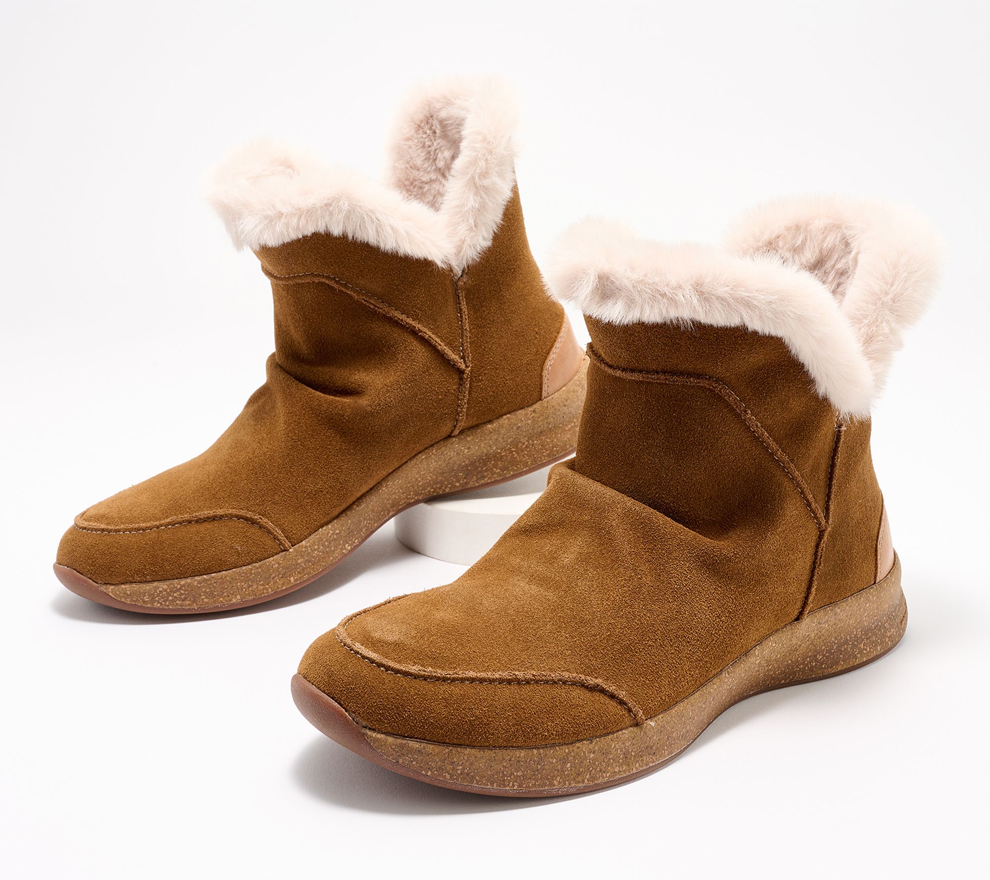 As Is Taos Suede Warm Lined Mid Boots- FutureMid