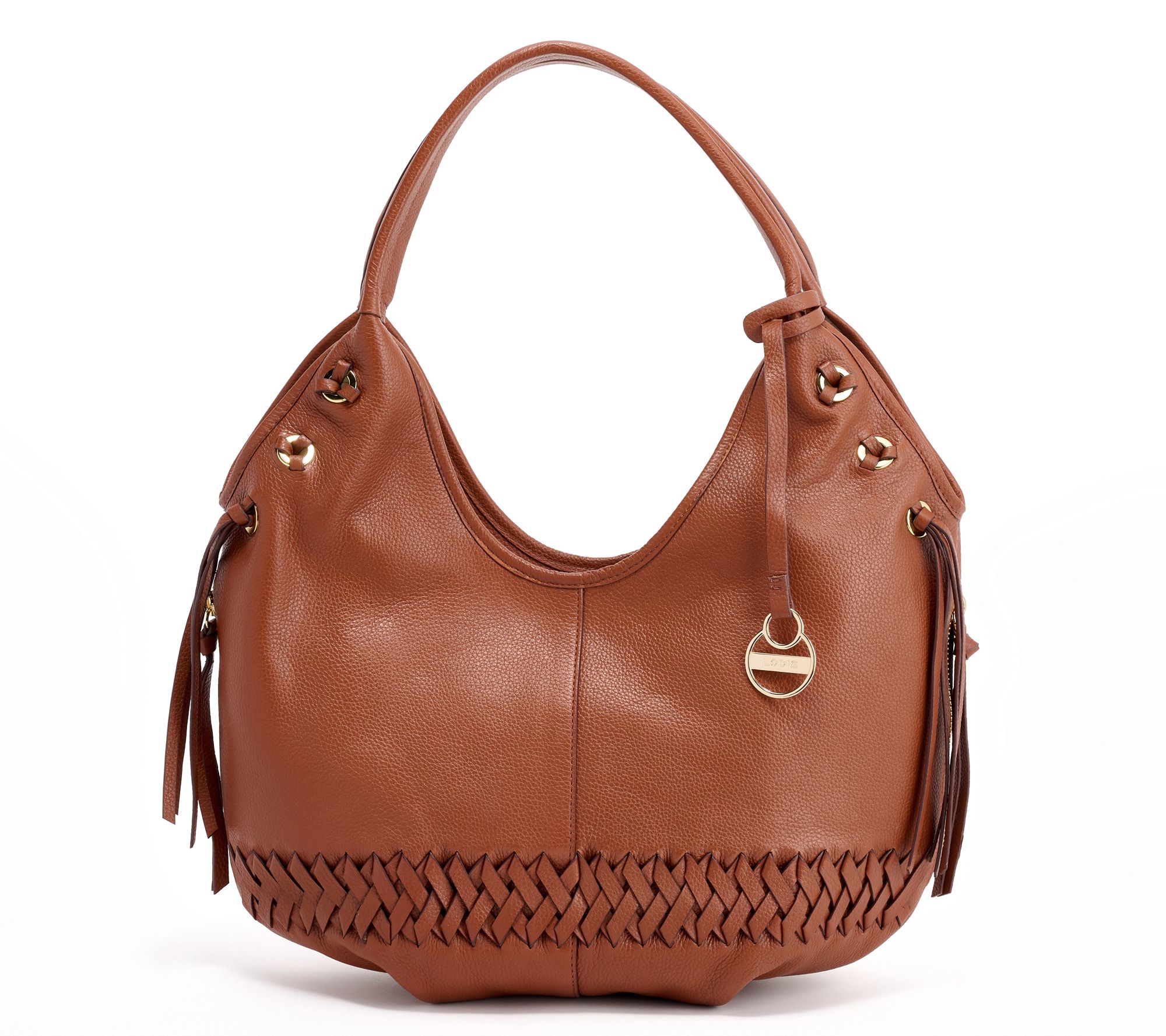 LODIS Texas Leather Julie Hobo Bag