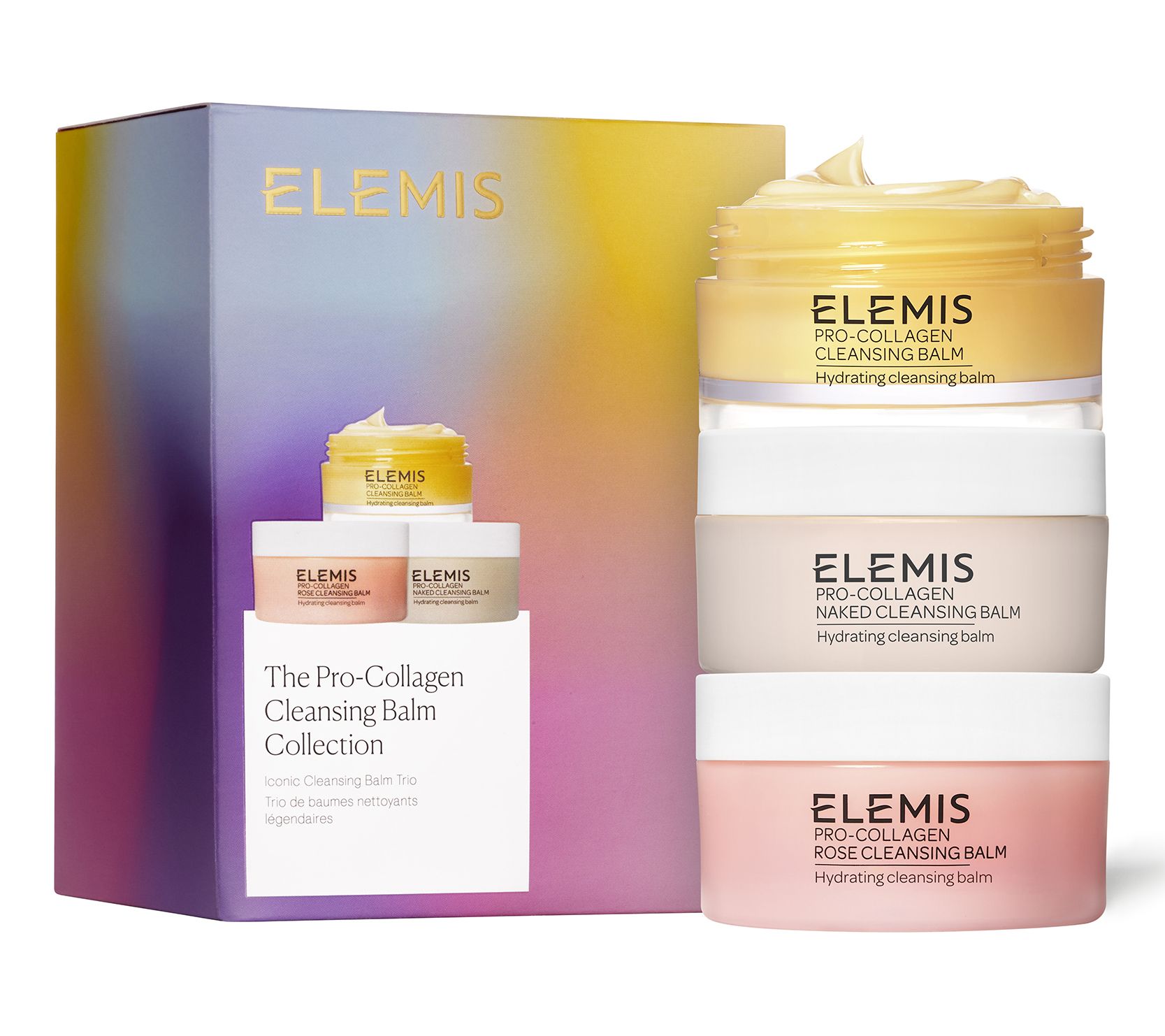 ELEMIS Pro-Collagen Cleansing Balm Trio