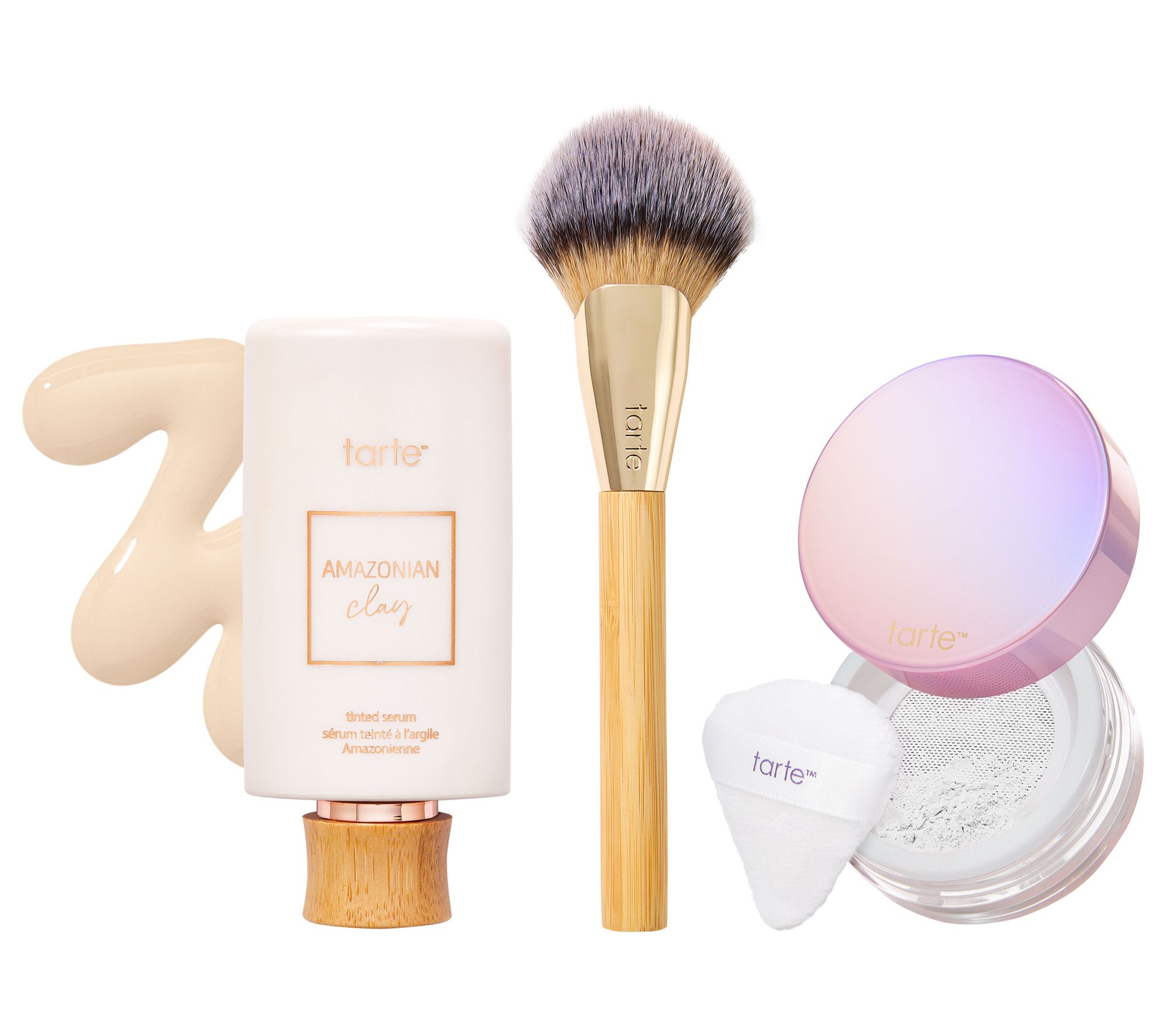 tarte Amazonian Clay Tinted Serum & Creaseless Powder Set