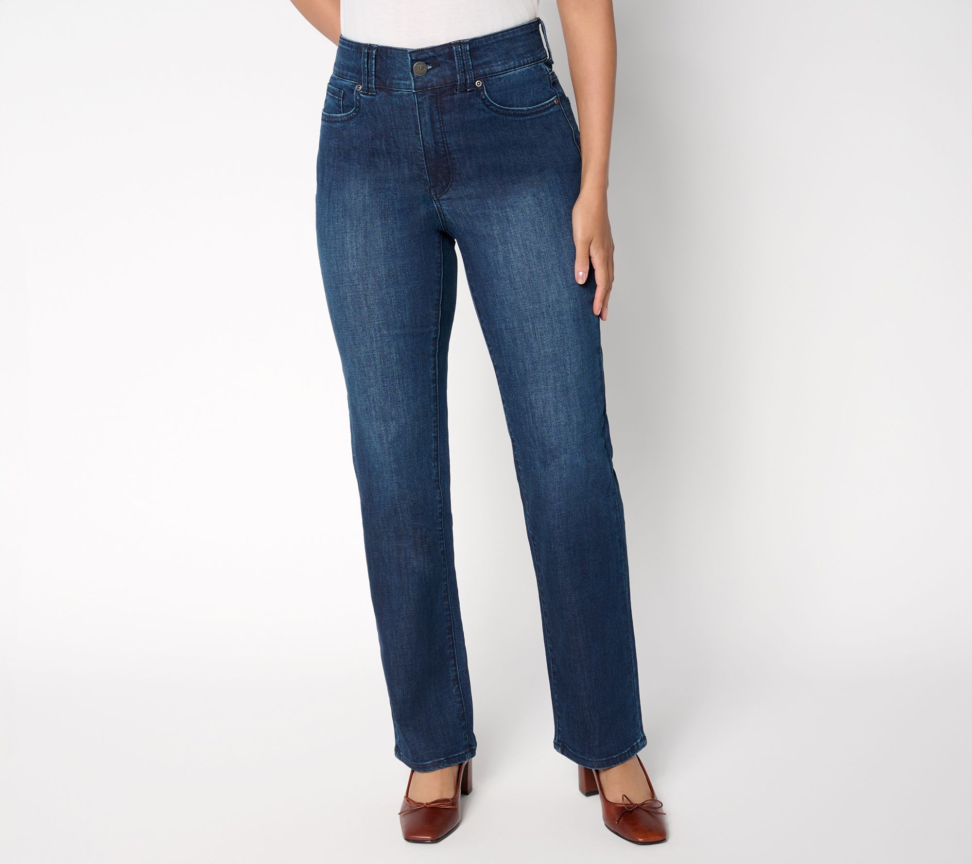 NYDJ Marilyn Petite Straight Leg Jean with Cool Embrace