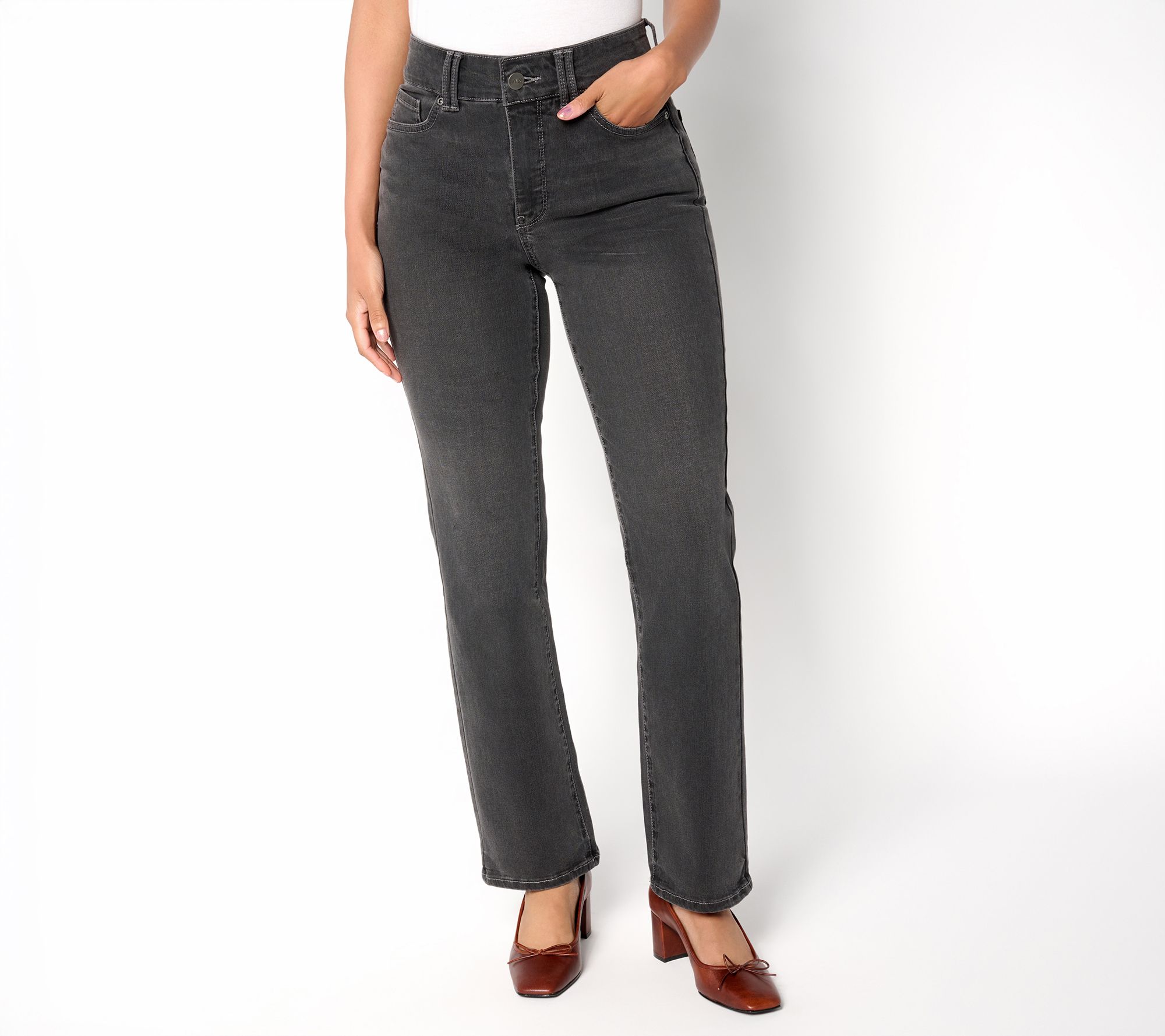 NYDJ Marilyn Petite Straight Leg Jean with Cool Embrace