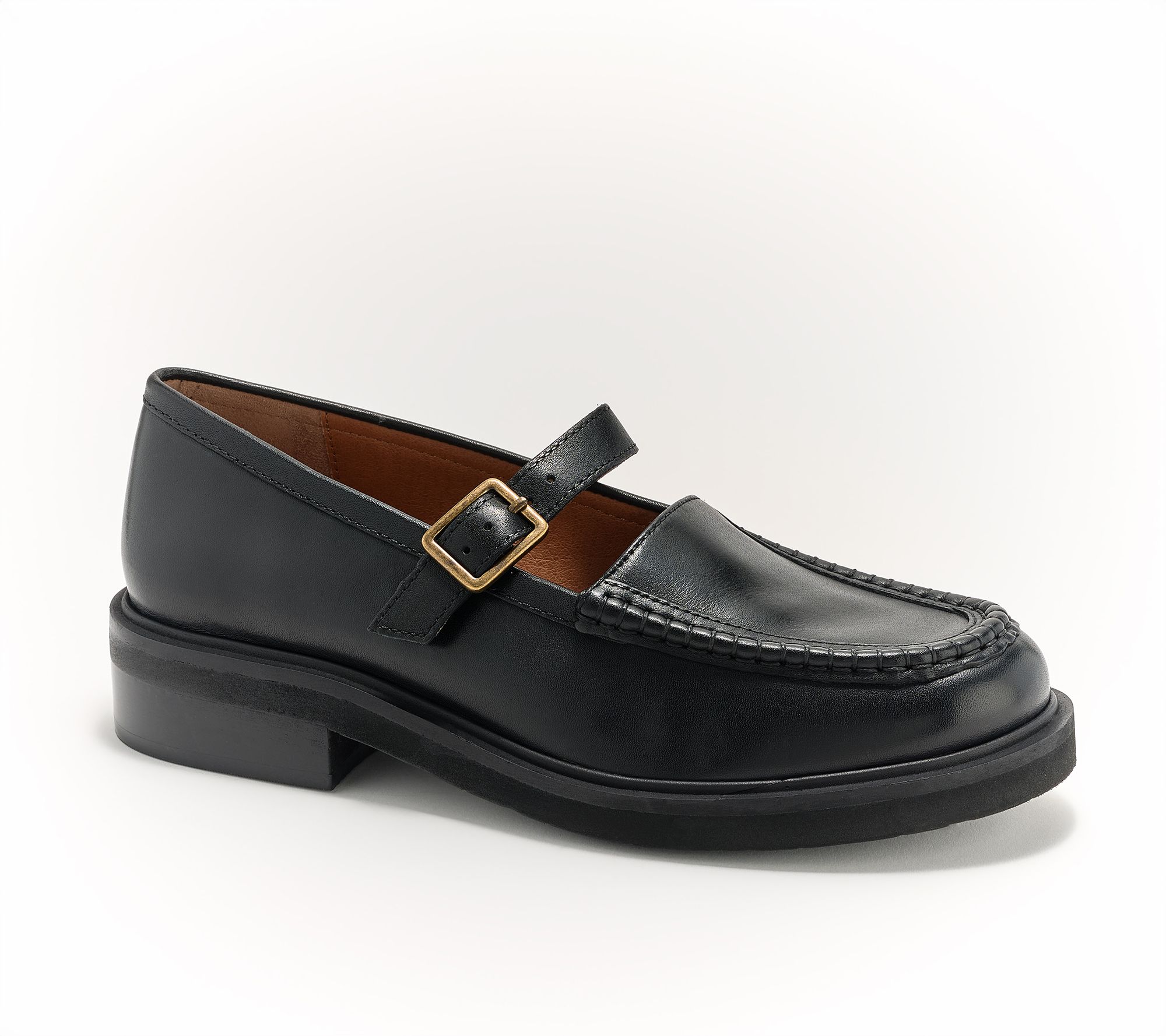 Seychelles Leather or Suede Mary Janes - Honey Bunch