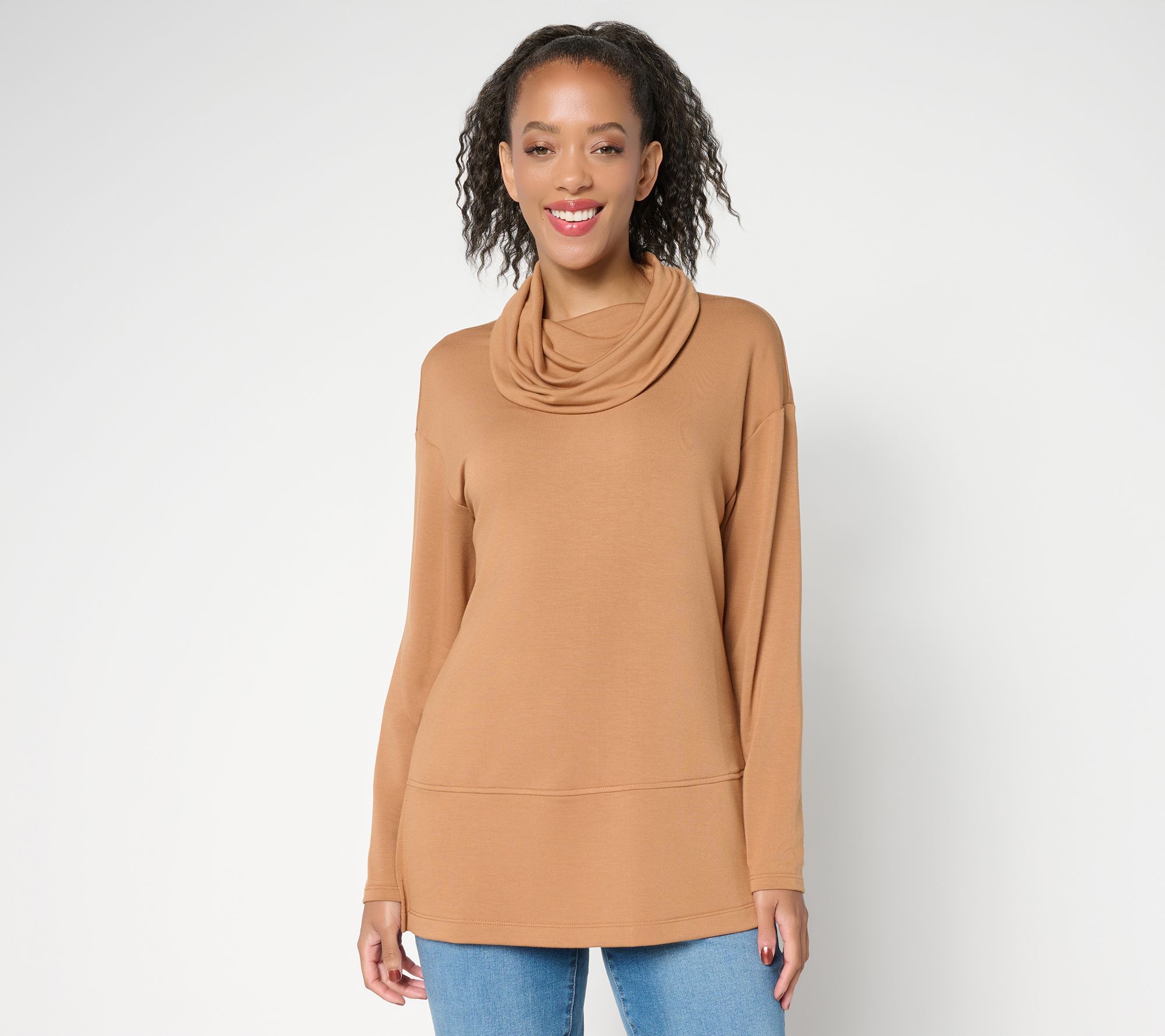 Brandis Dress Out Loud Petite Acquitted Knit Seamed Tunic