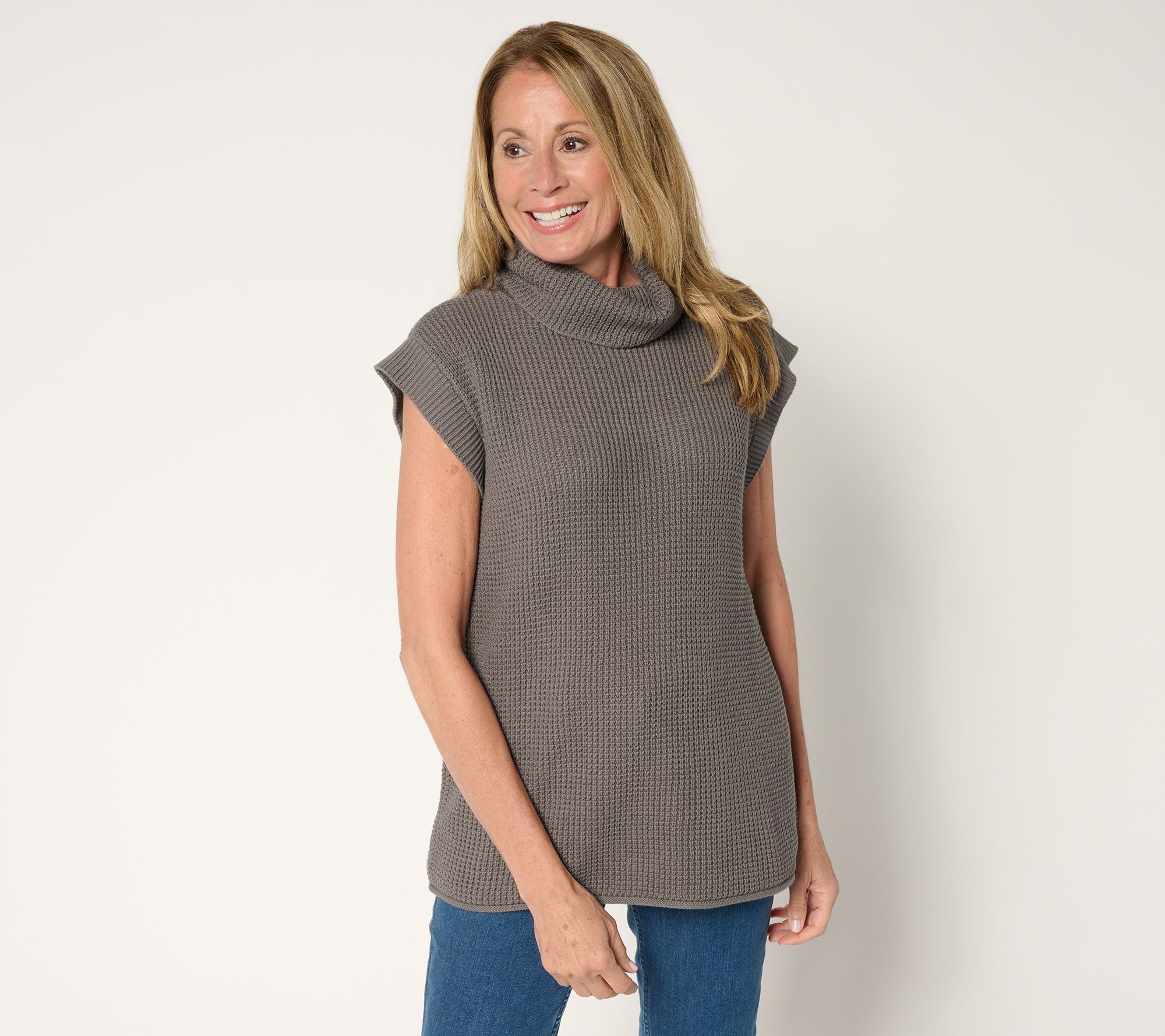 Martha Stewart Signature Sleeveless Pullover Sweater