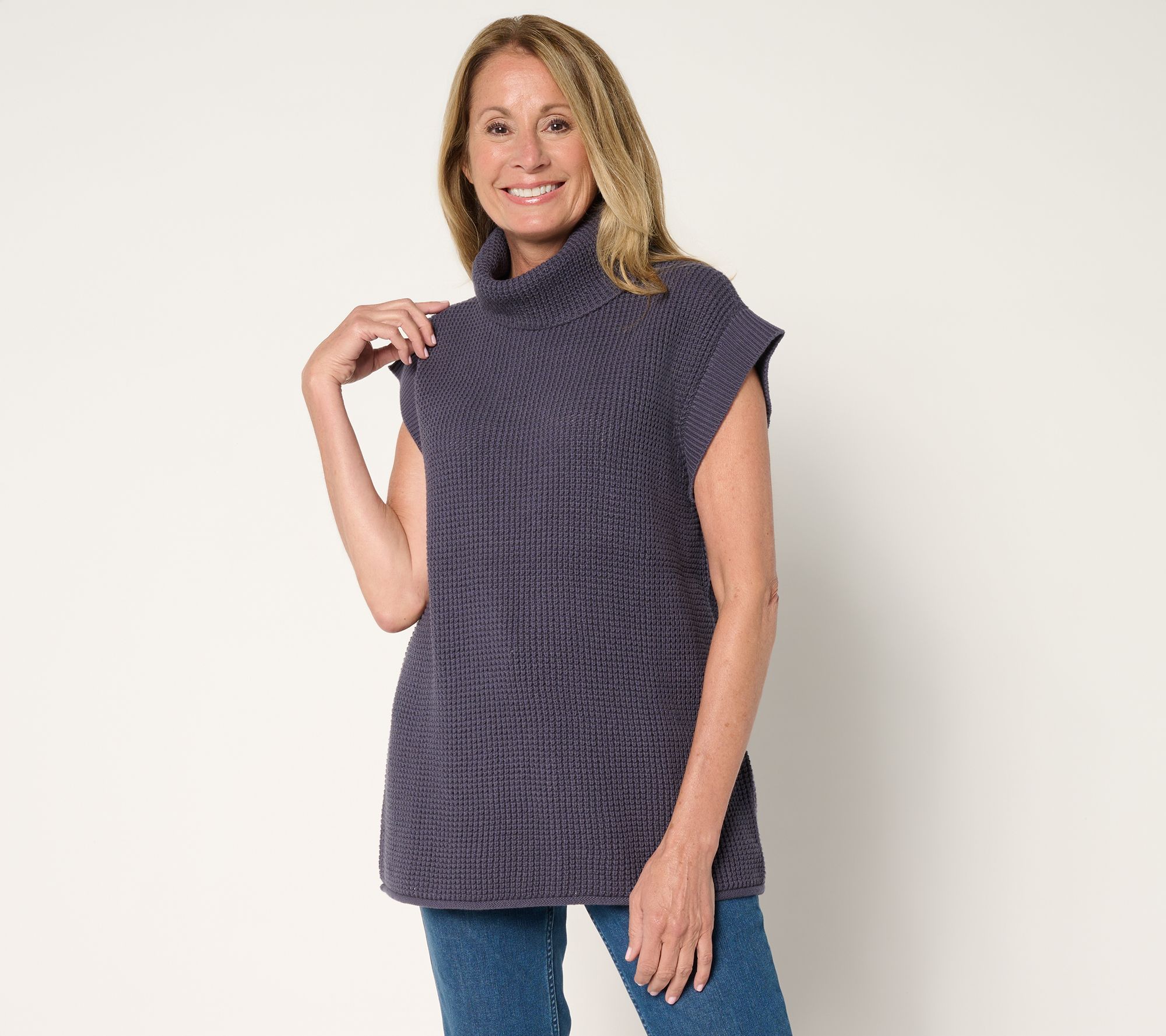 Martha Stewart Signature Sleeveless Pullover Sweater