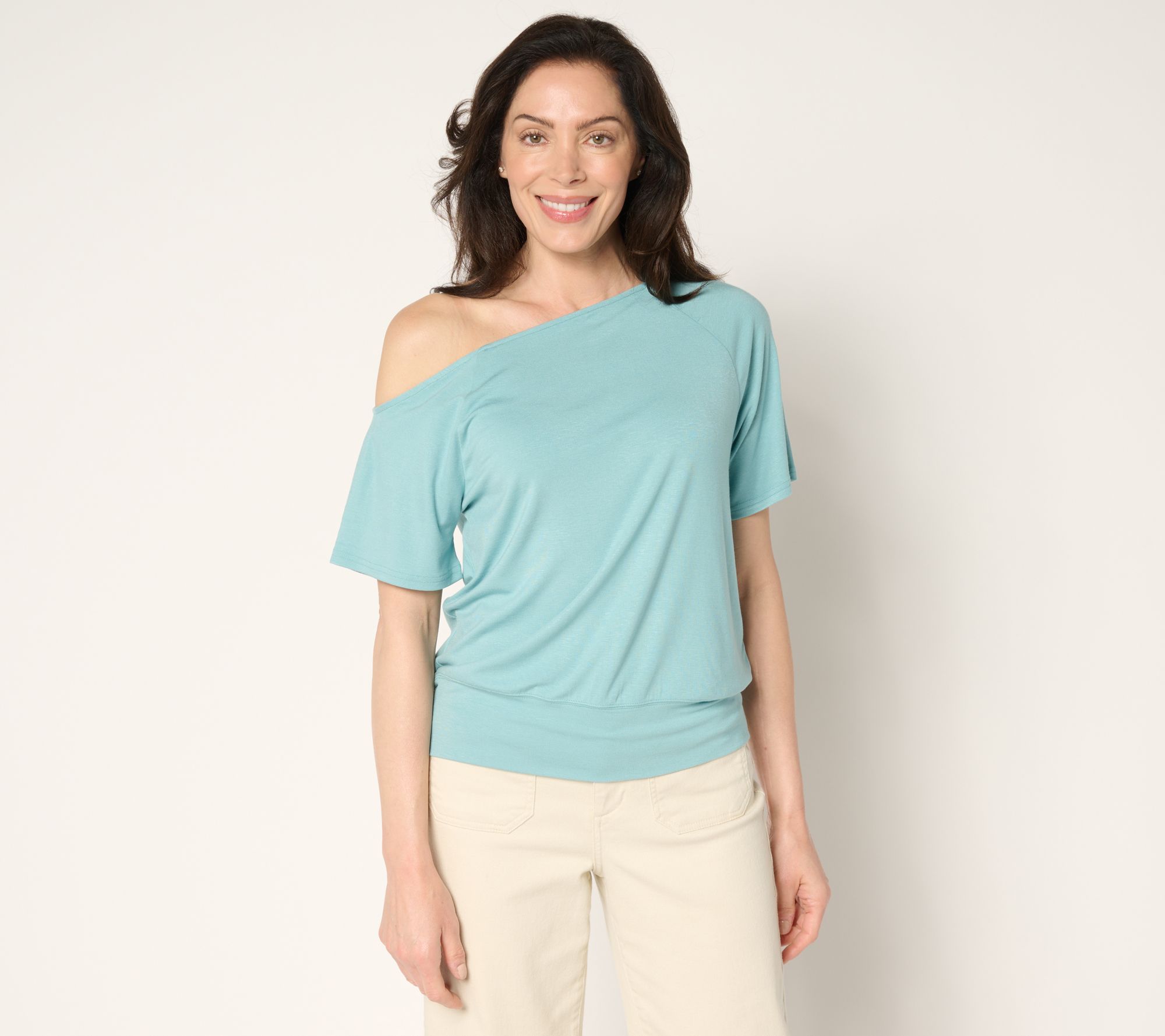 "As Is" BEAUTIFUL by Lawrence Zarian The Kacey Off theShoulder Top
