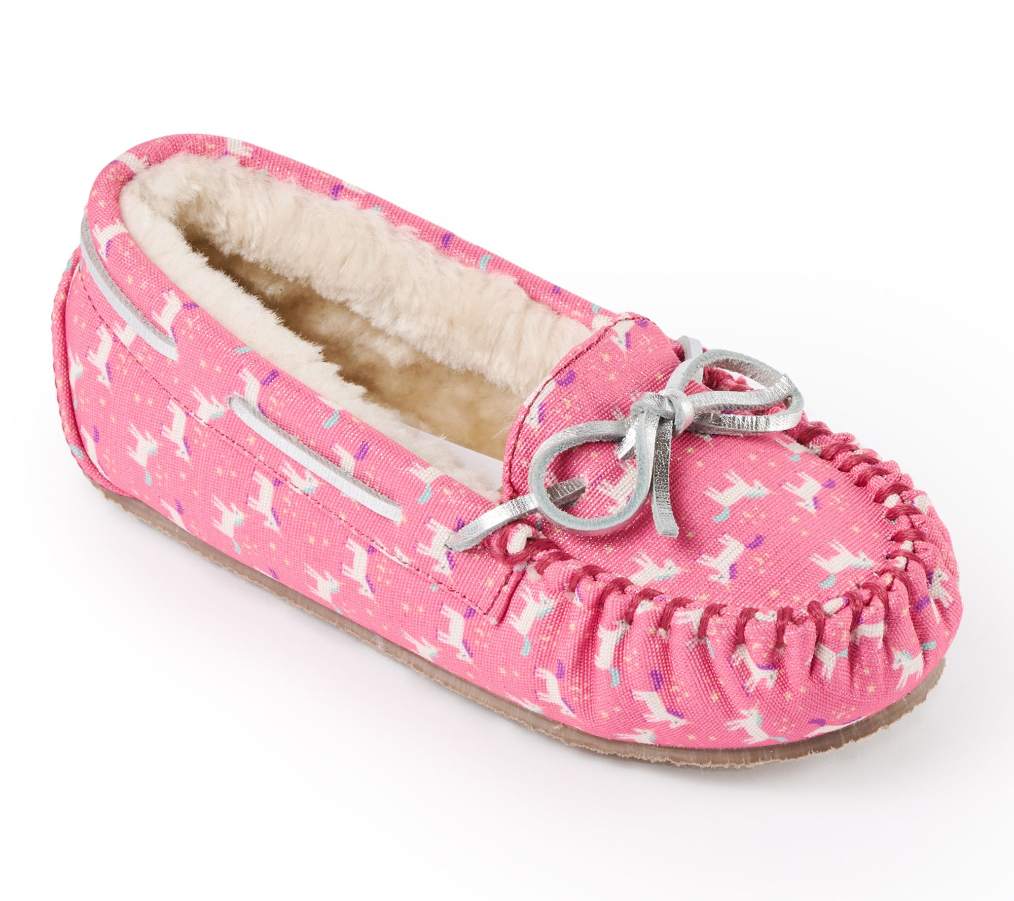 Minnetonka Children's Unicorn Moc Slippers