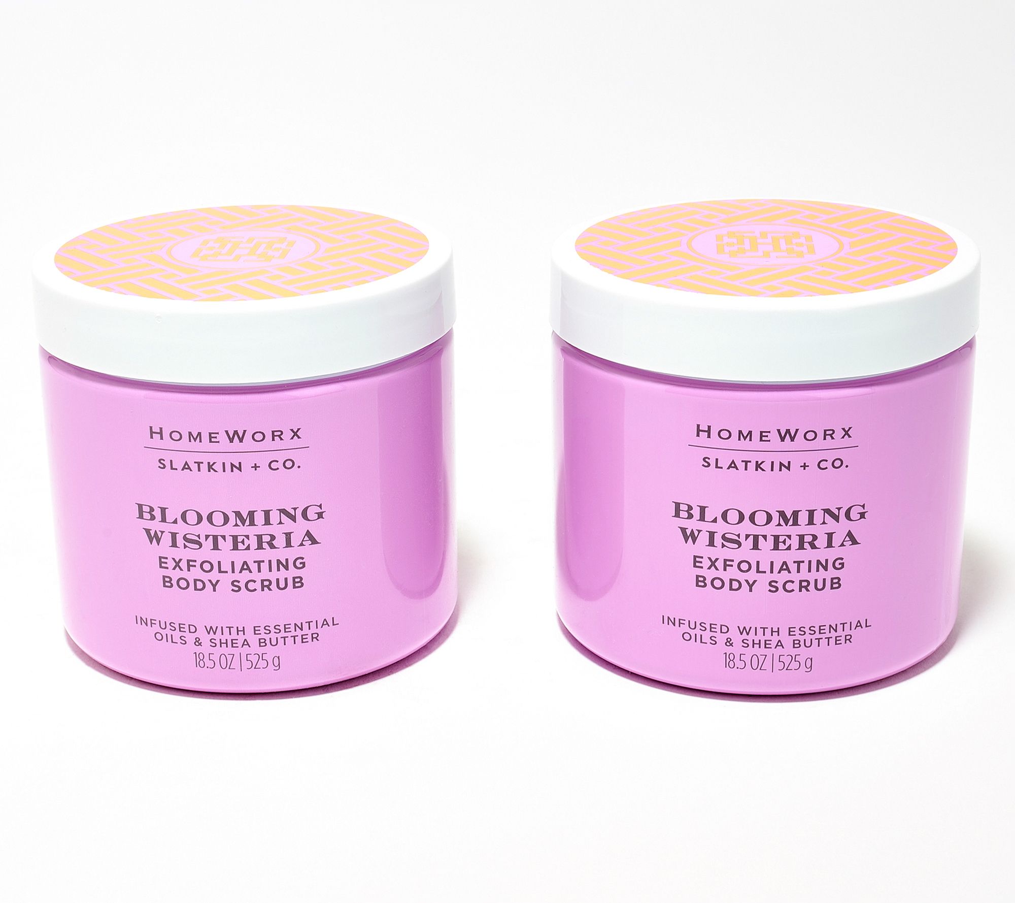 Homeworx by Slatkin + Co. Special Edition Sugar Scrub Duo
