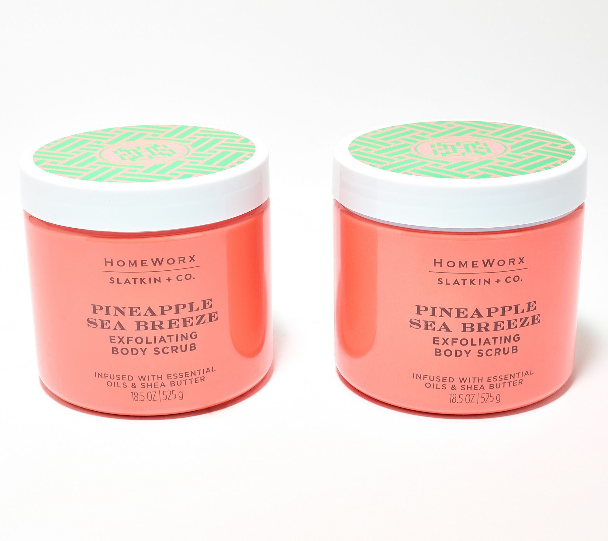 Homeworx by Slatkin + Co. Special Edition Sugar Scrub Duo