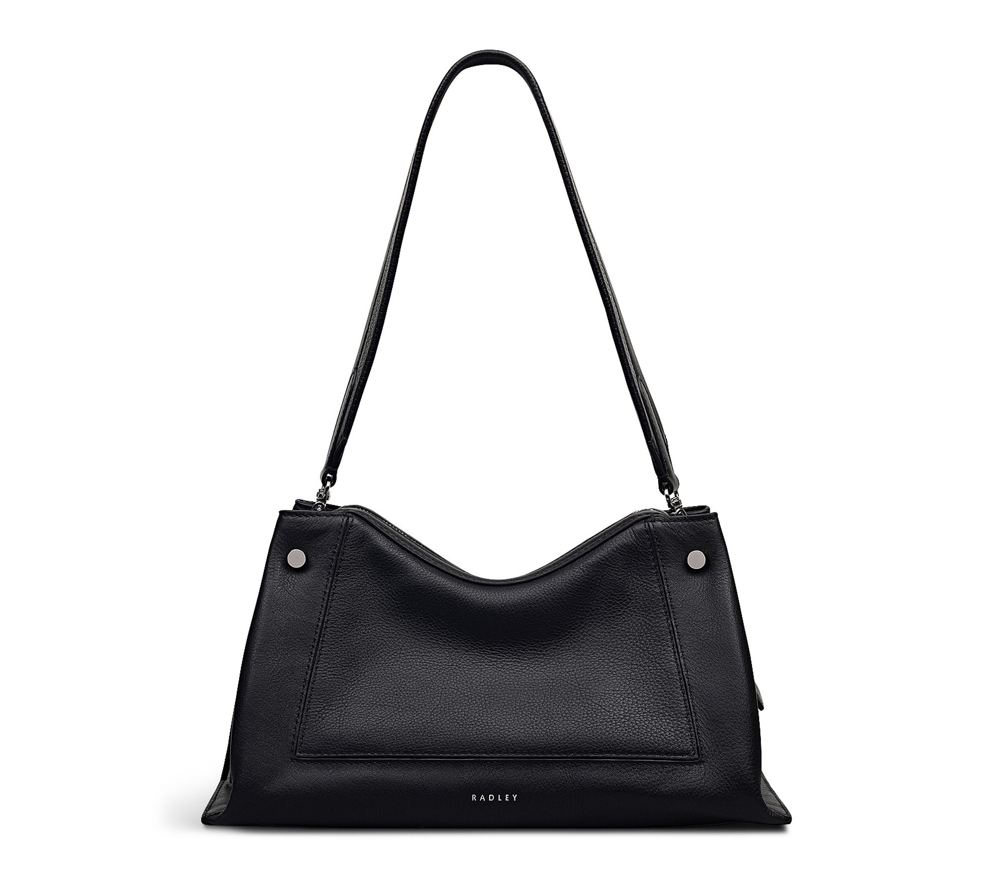 Radley Hope Gardens Medium Zip Top Leather Shoulder Bag