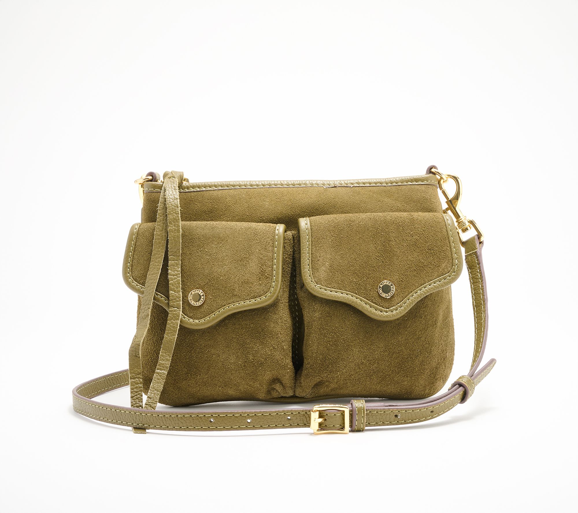 "As Is" Aimee Kestenberg Bal Harbour Leather Crossbody
